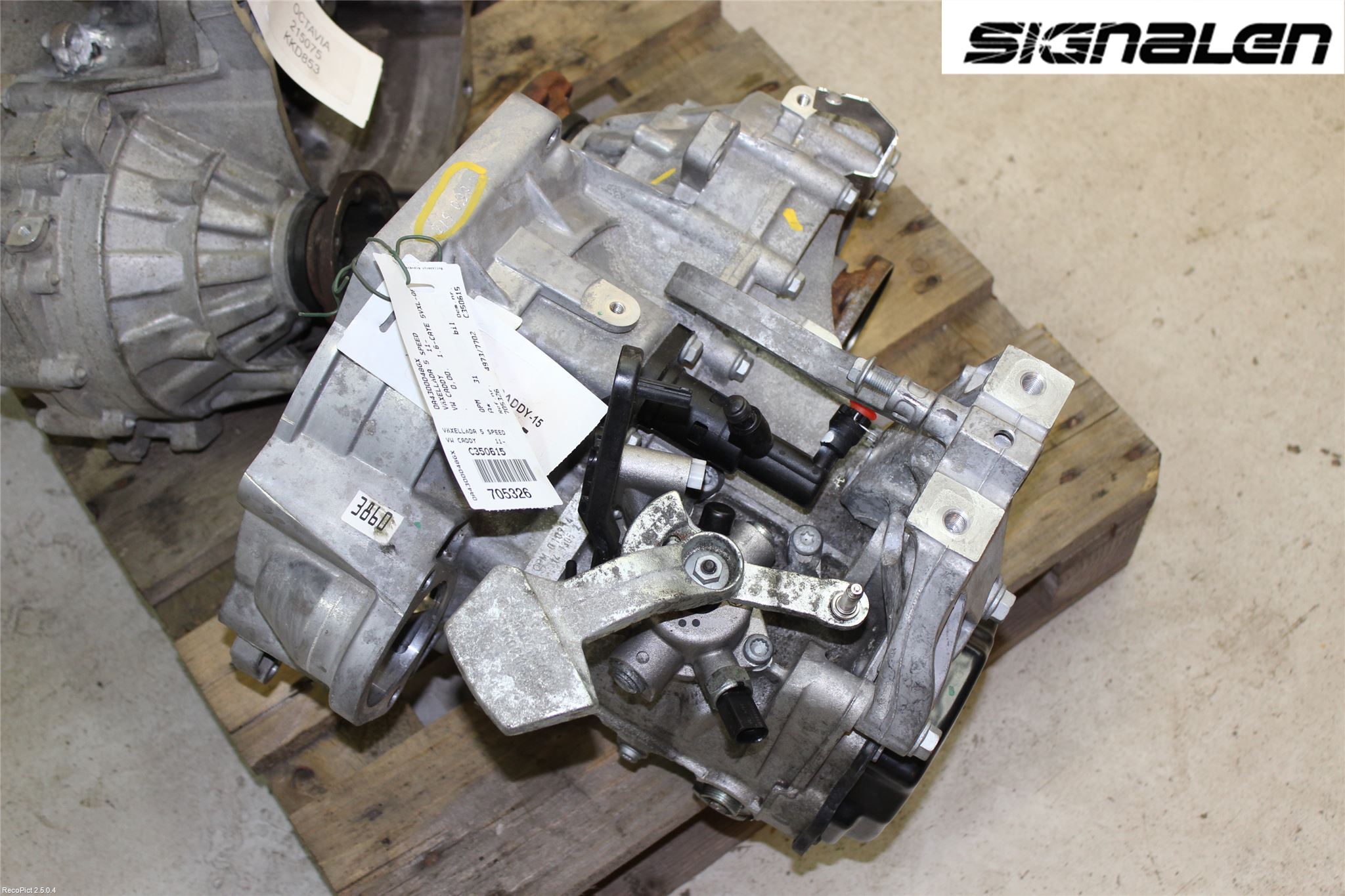 Volkswagen VW CADDY 11-15 Gearkasse 5 Trinn