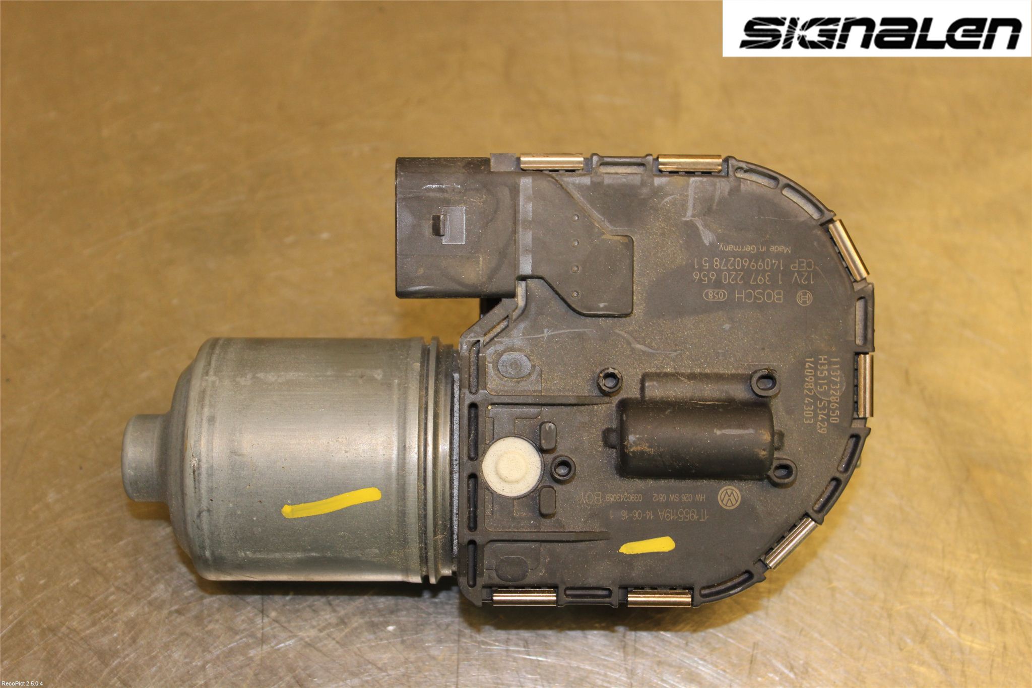 Volkswagen VW CADDY 11-15 Viskermotor Frontrute