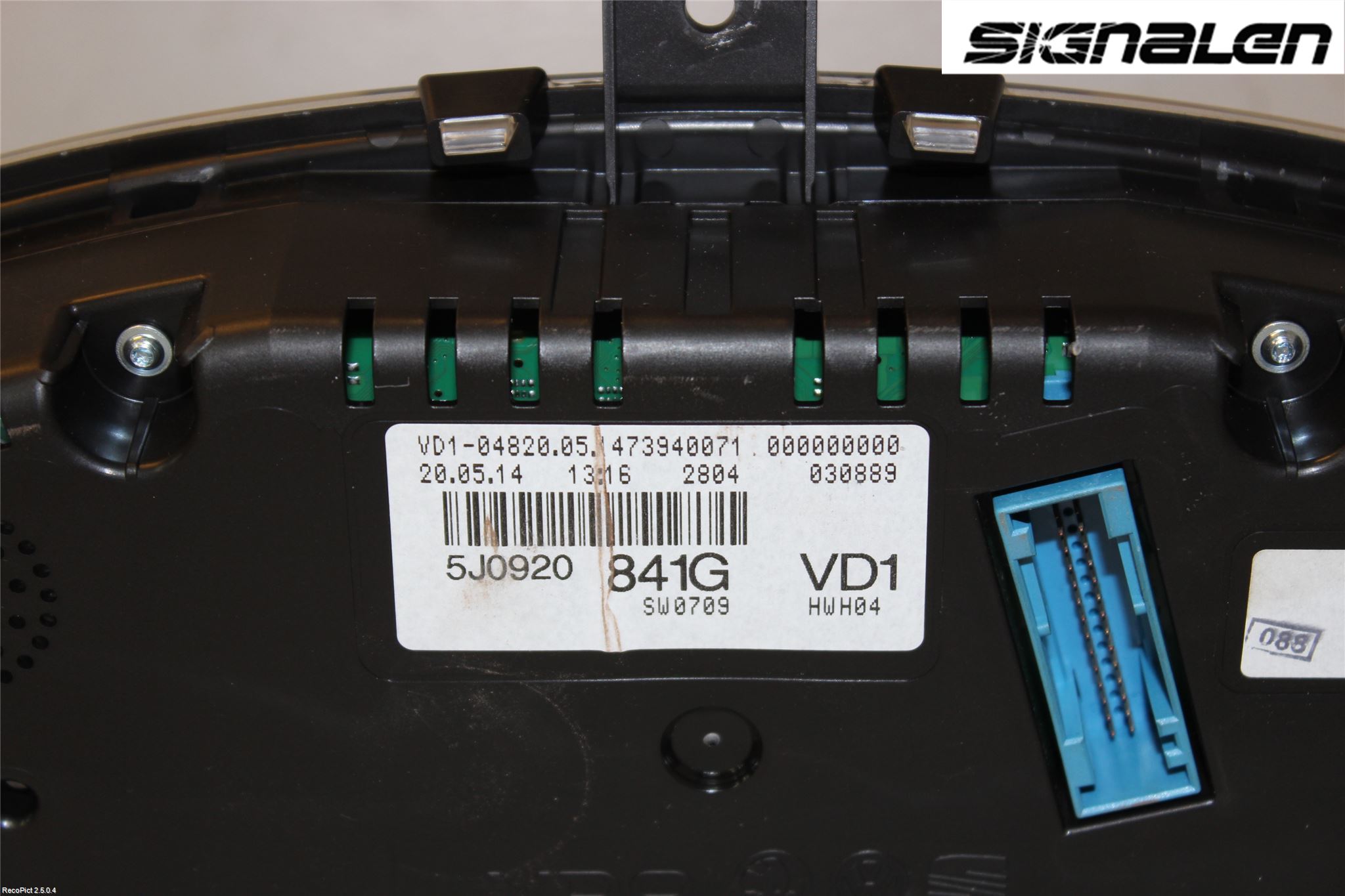 Skoda FABIA 07-14 Instr Kombinert