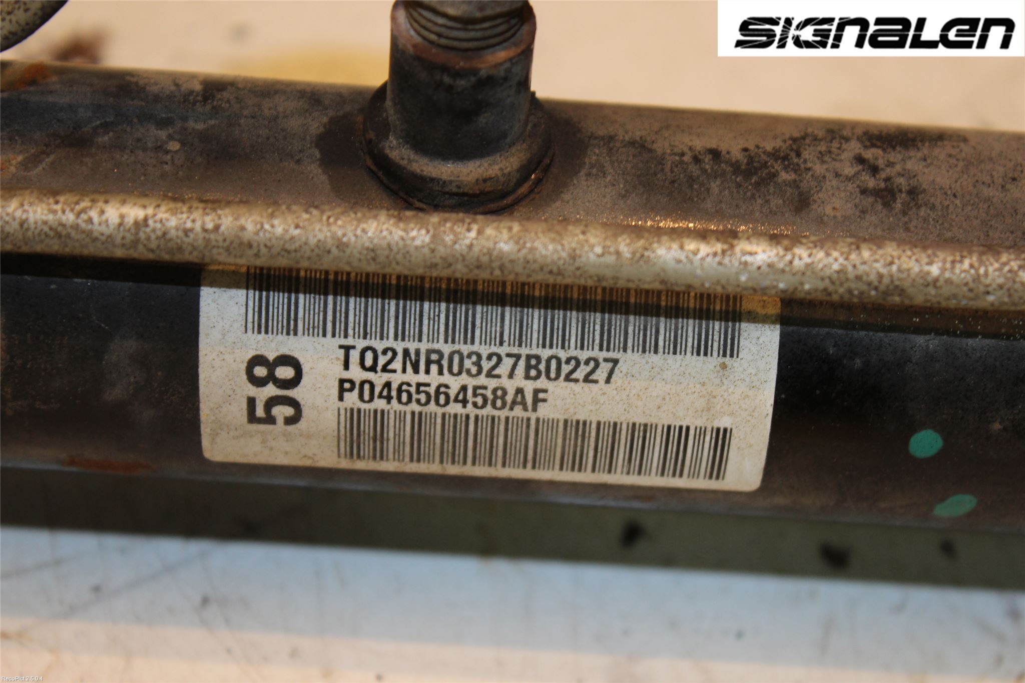 Chrysler CHR PT CRUISER Servo Snekke - Tannstang