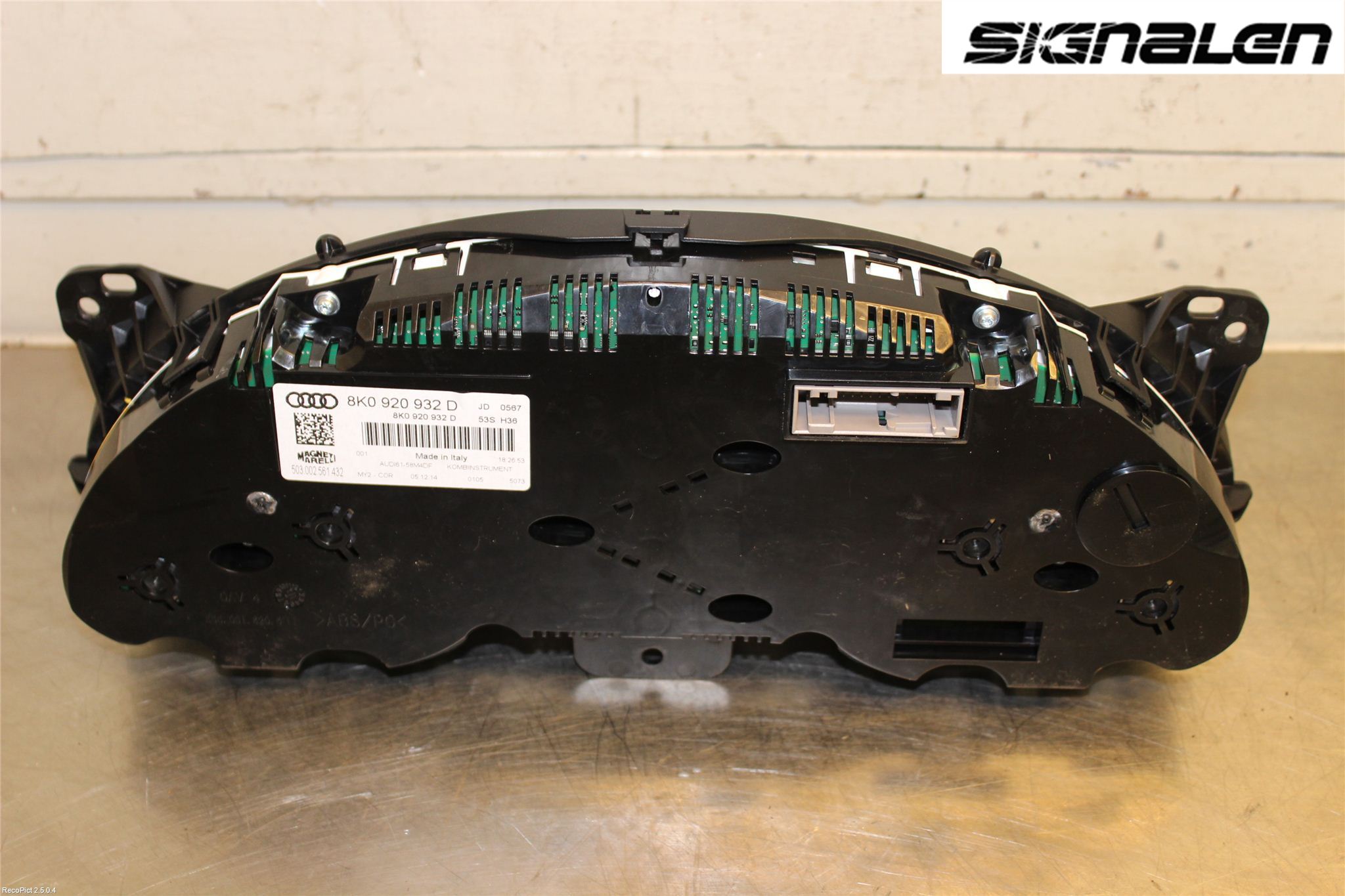 Audi A4 12-15 Instr Kombinert