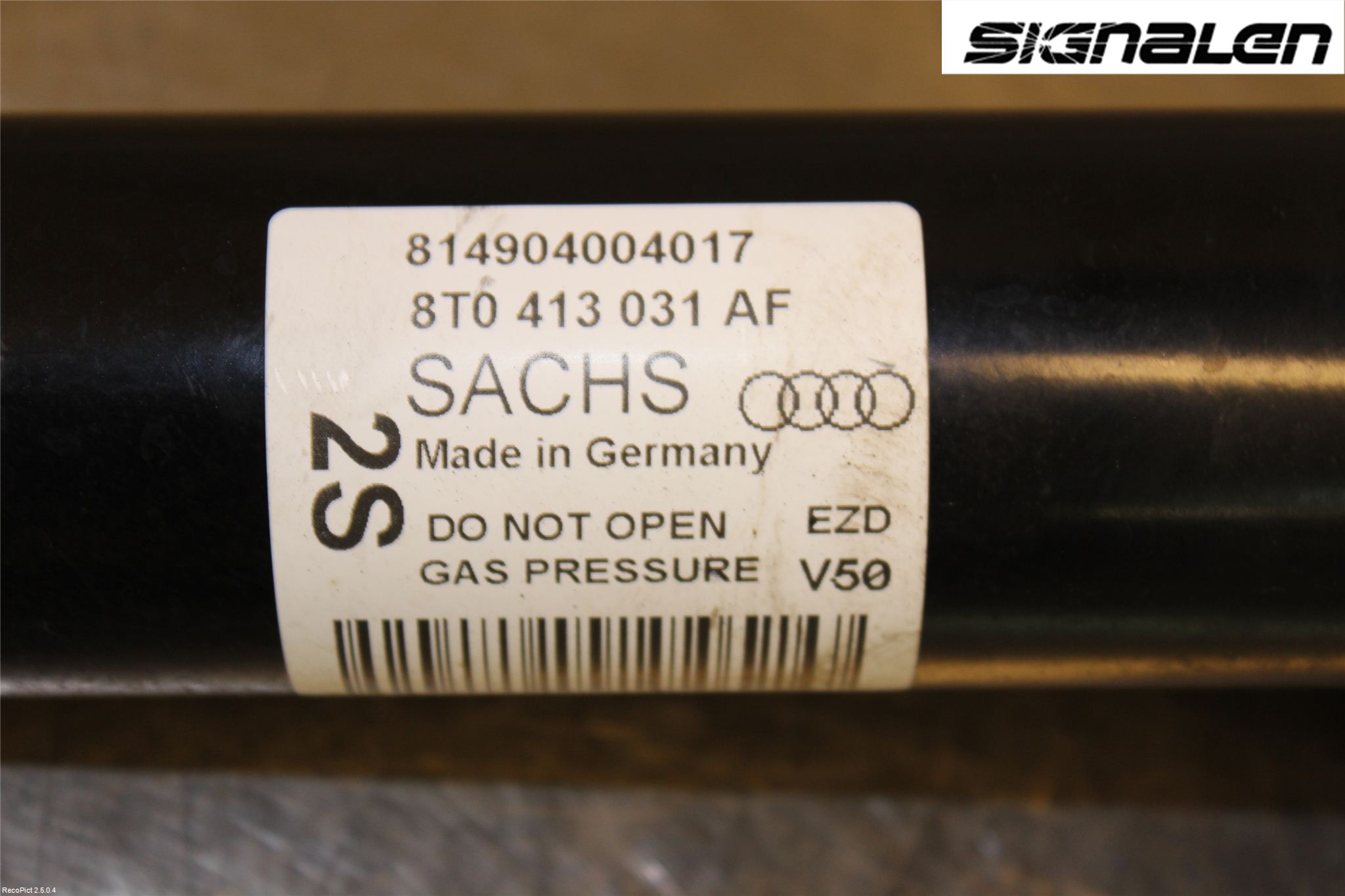 Audi A4 12-15 Fjærbein Foran Høyre