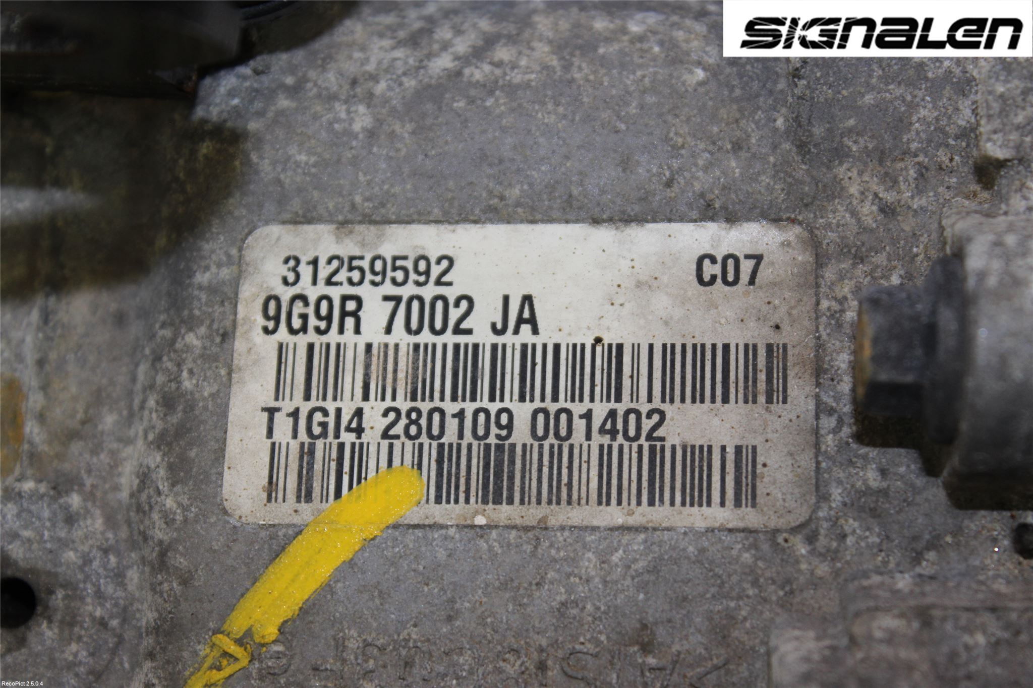 Volvo V70 08-13 Gearkasse 6 Trinn