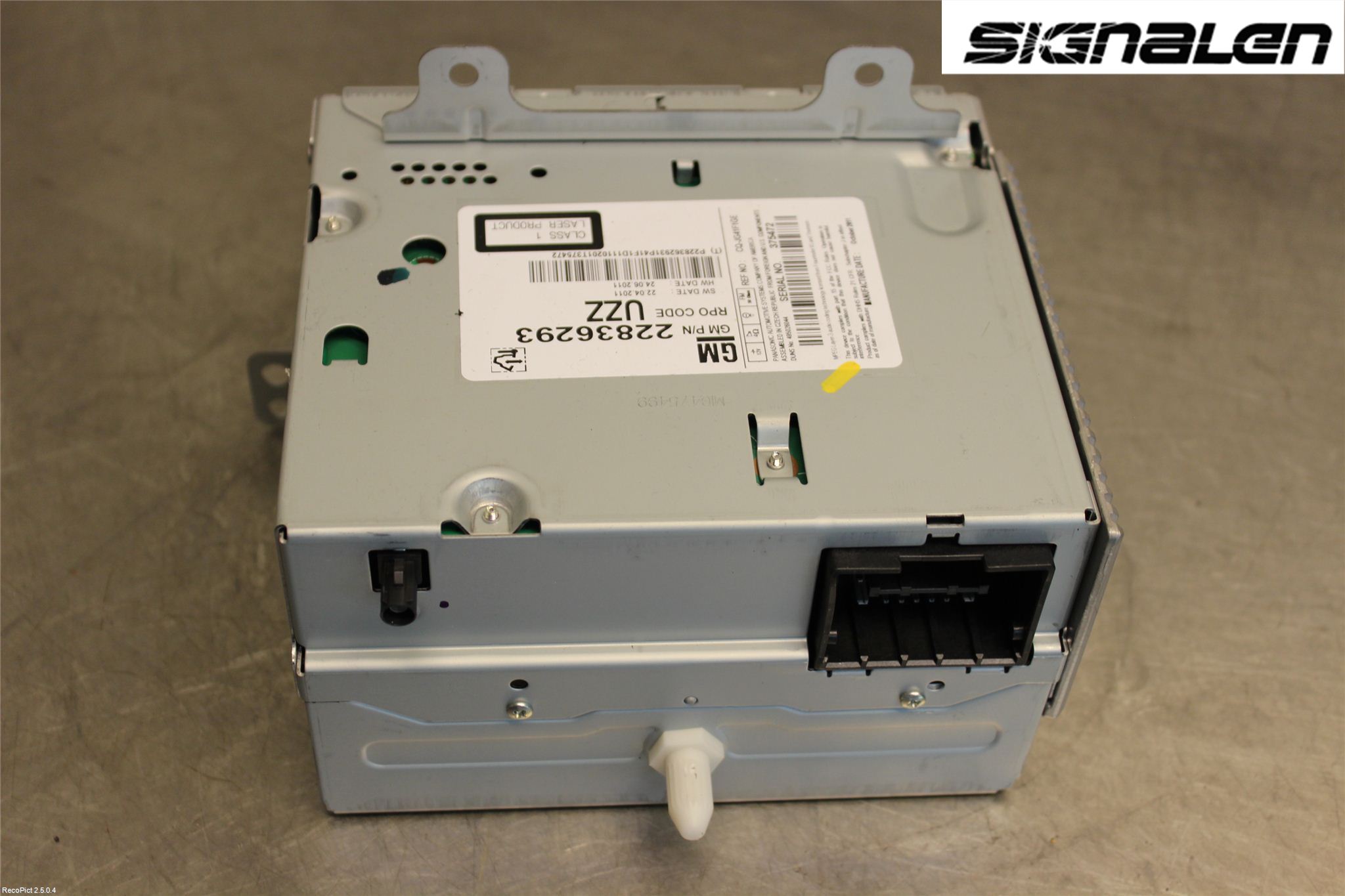 Opel INSIGNIA 09-16 Stereo Radio