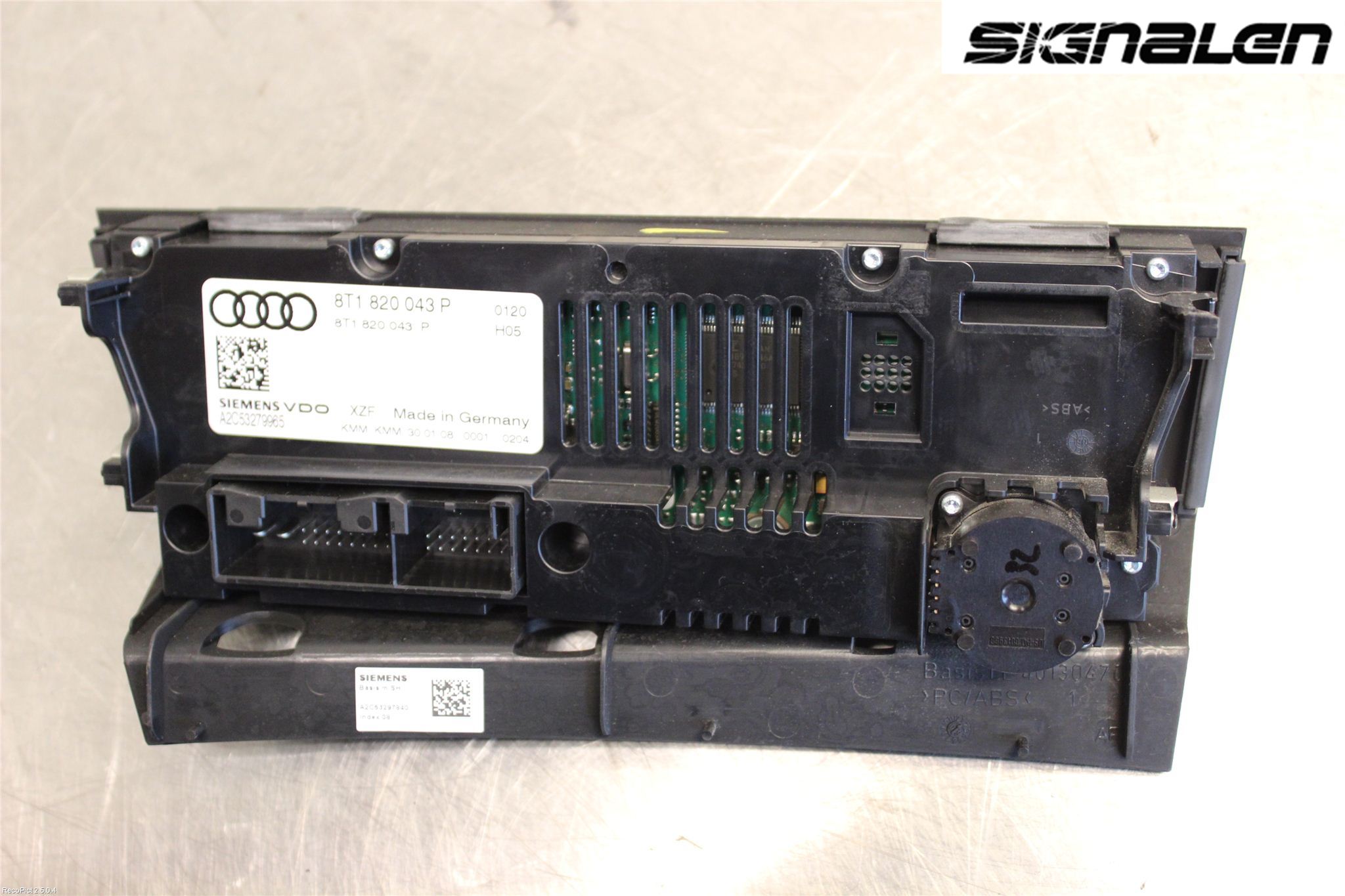 Audi A4/S4 08-11 Varme Ac Betjening-Display