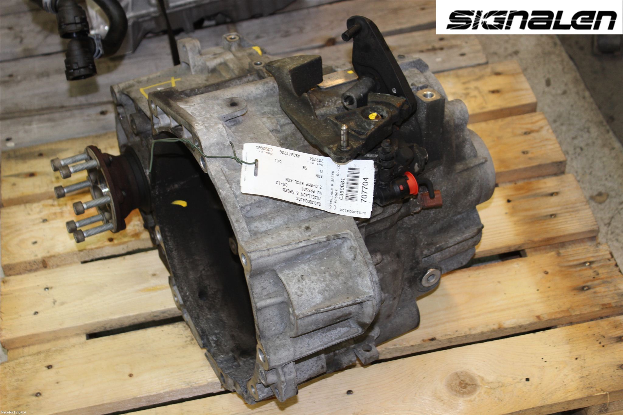 Volkswagen VW PASSAT 05-11 Gearkasse 6 Trinn