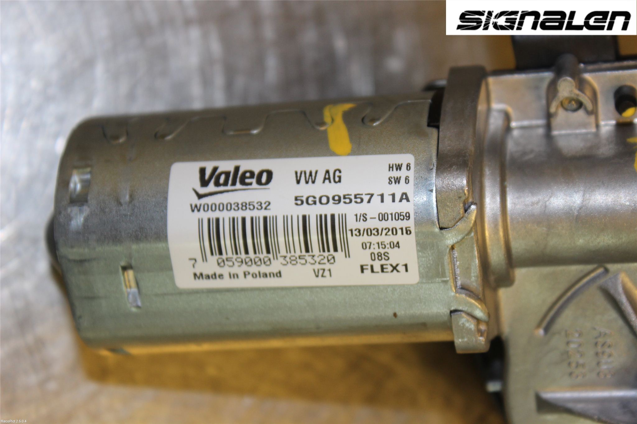 Volkswagen VW PASSAT 15-19 Viskermotor Bakluke