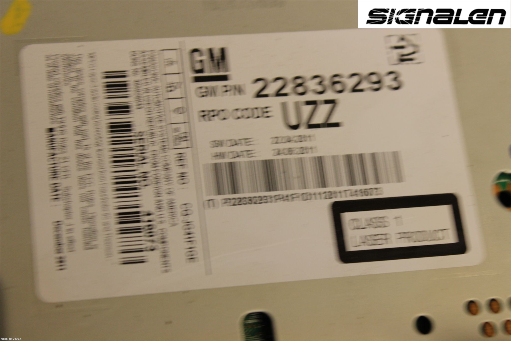 Opel MERIVA B 10-17 Stereo Radio