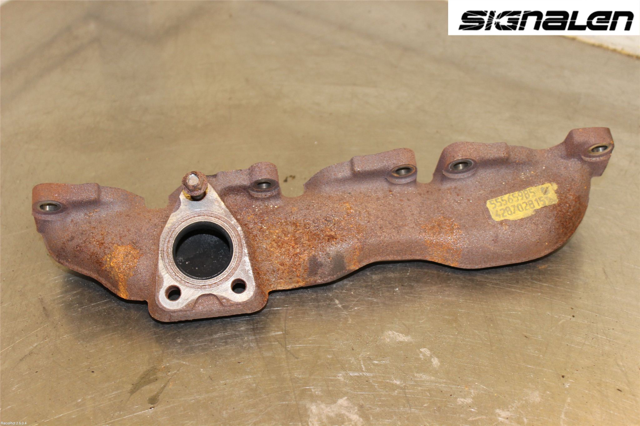Opel ZAFIRA C 12-19 Eksosmanifold
