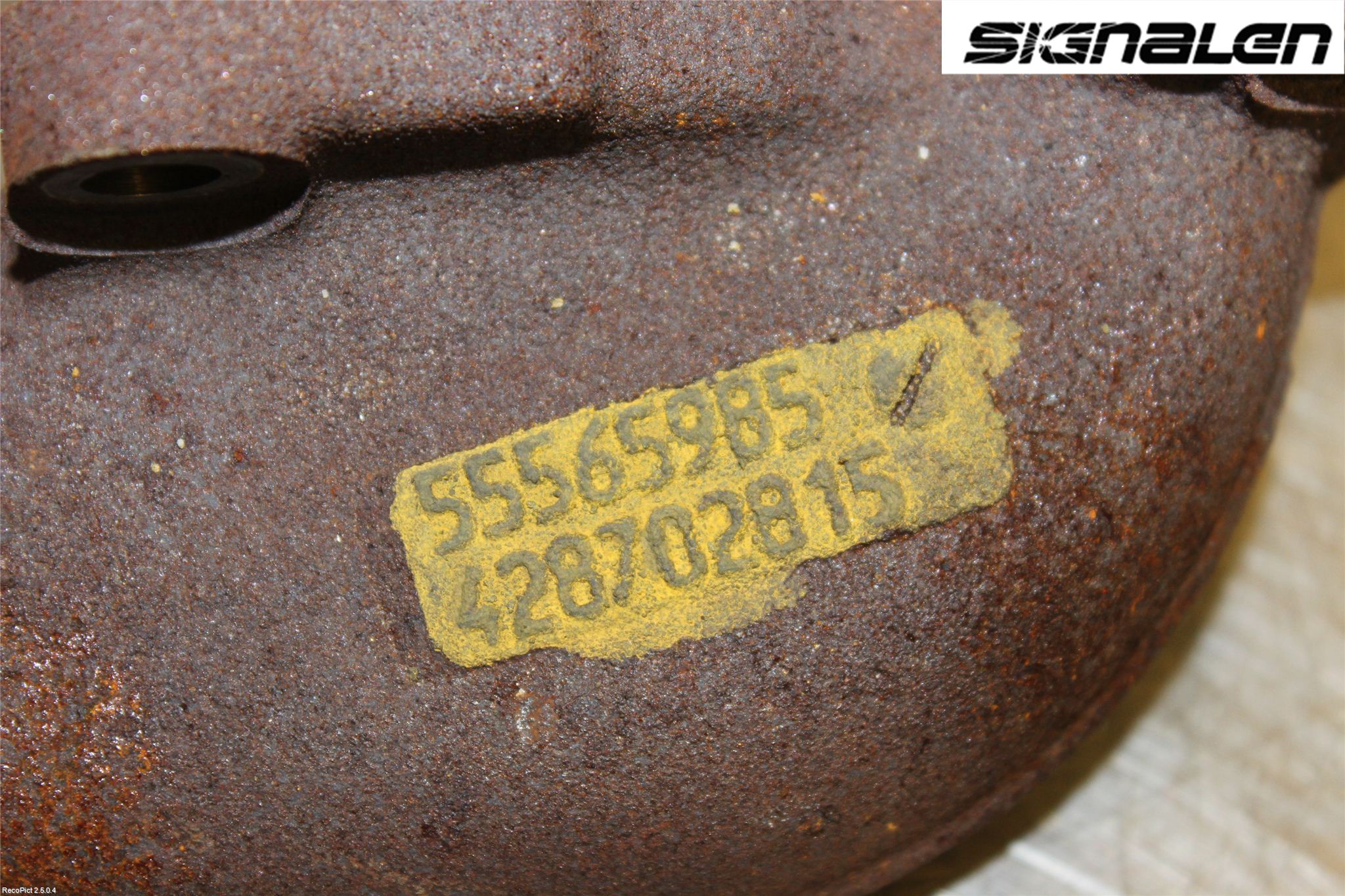 Opel ZAFIRA C 12-19 Eksosmanifold