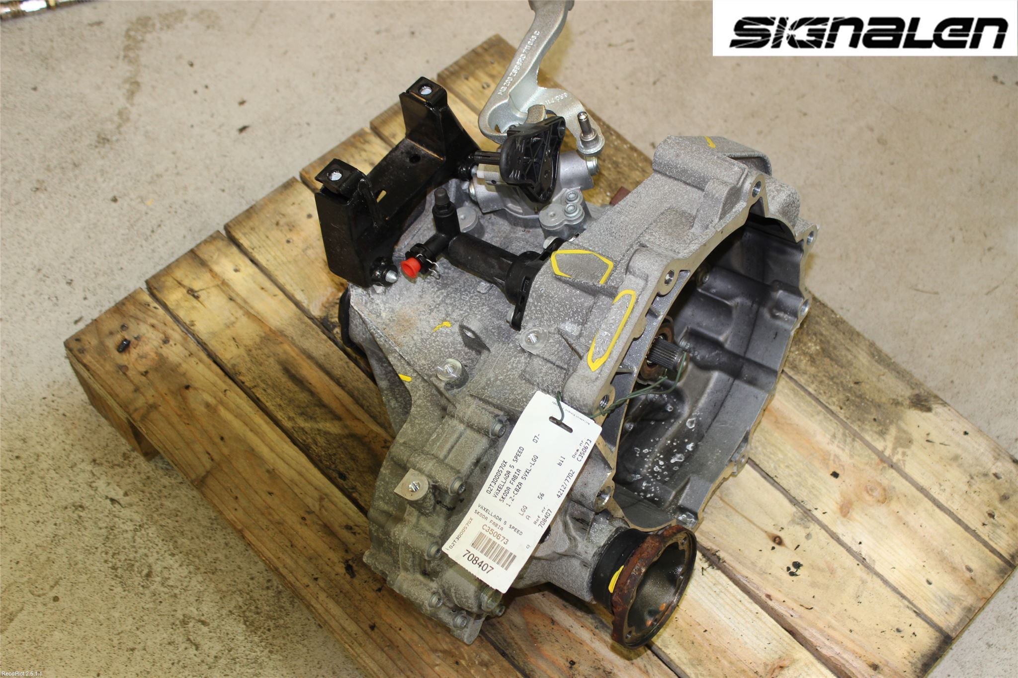 Skoda FABIA 07-14 Gearkasse 5 Trinn