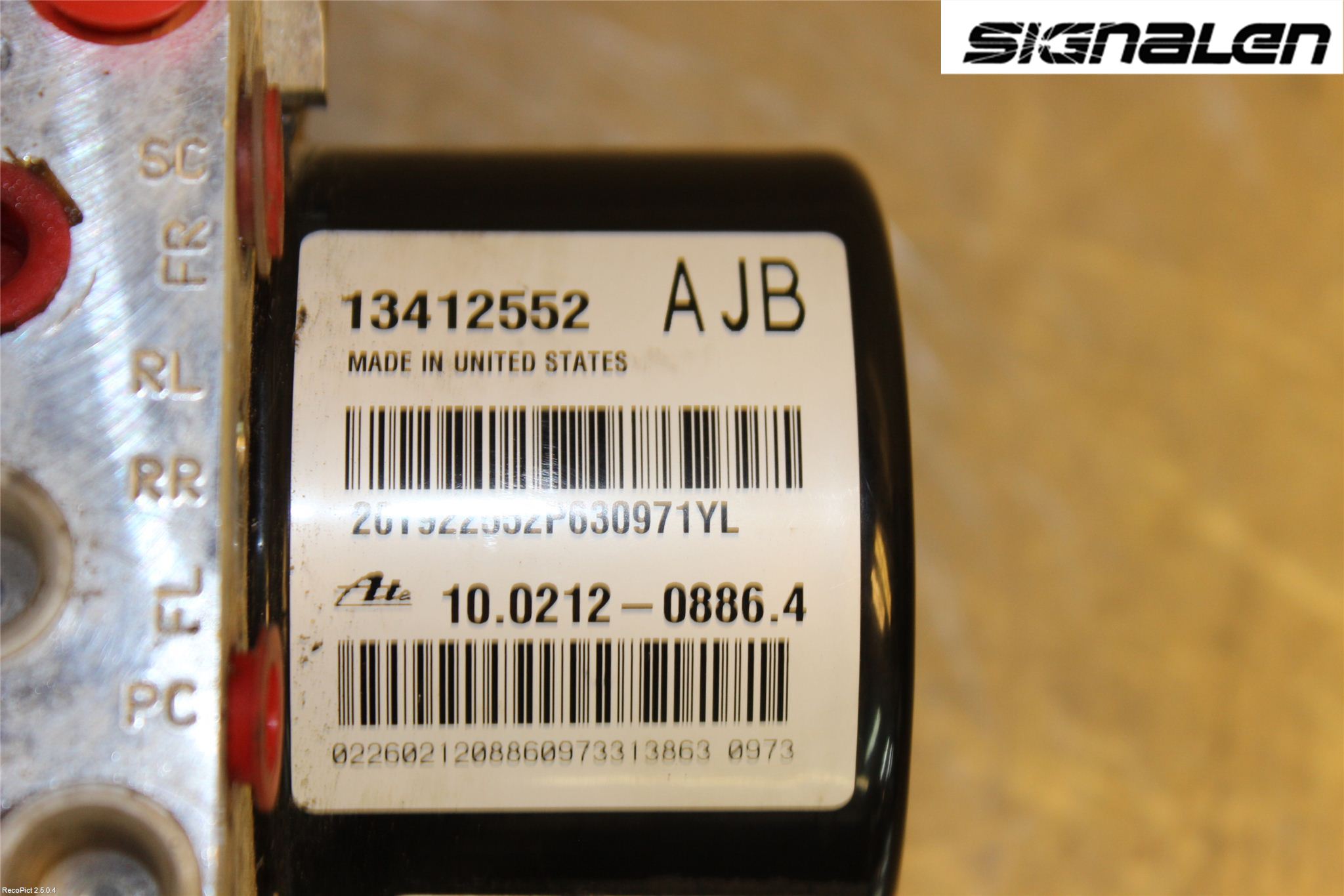 Opel ASTRA J 10-15 Abs Hydraulikkaggregat