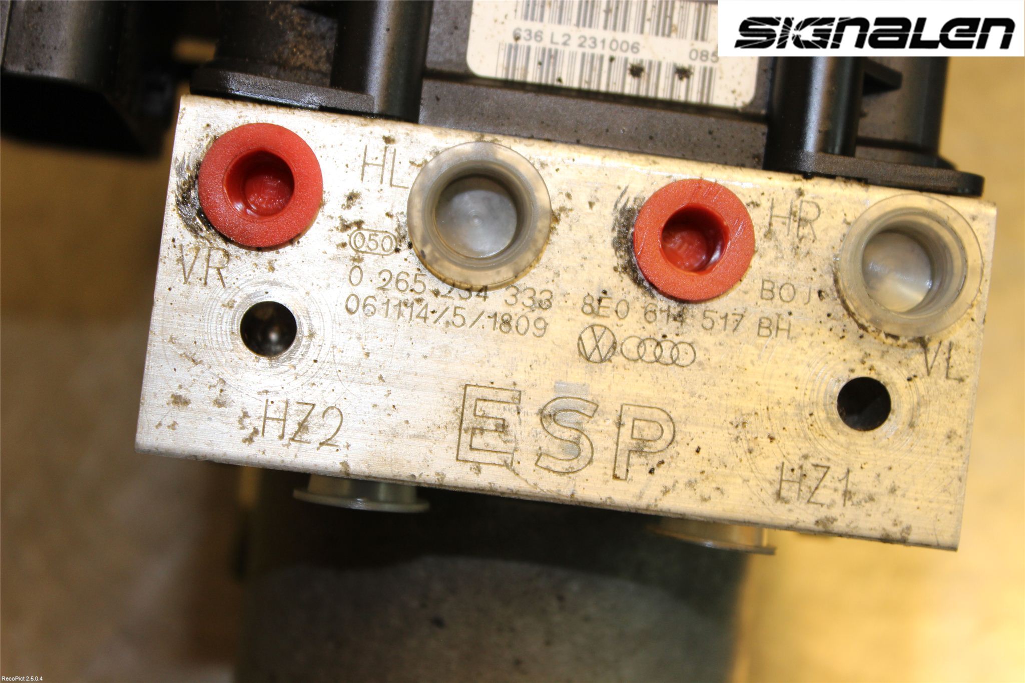 Audi A4/S4 05-07 Abs Hydraulikkaggregat