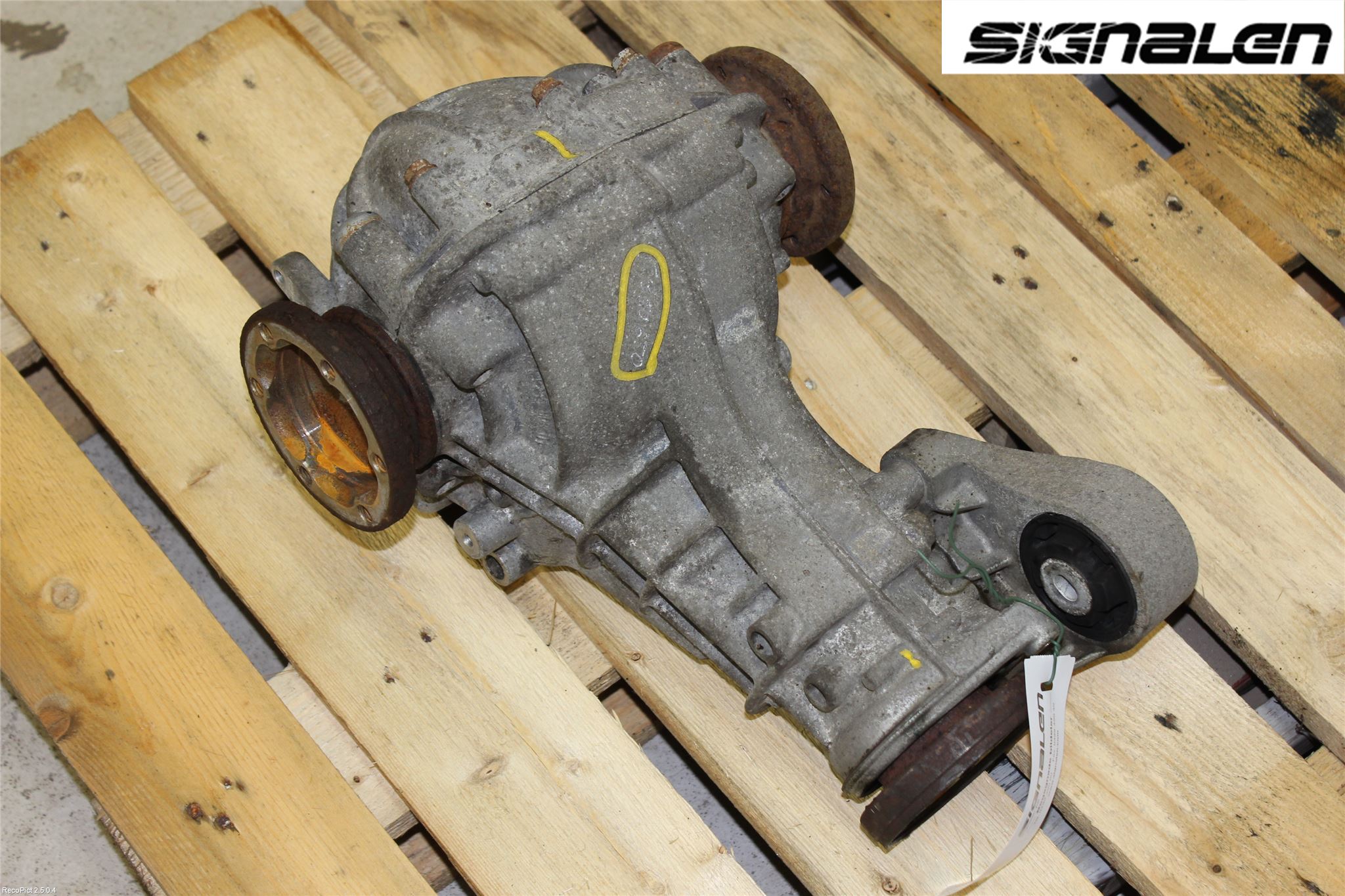 Audi A4/S4 05-07 Bakaksel Kardang Bak -Diff
