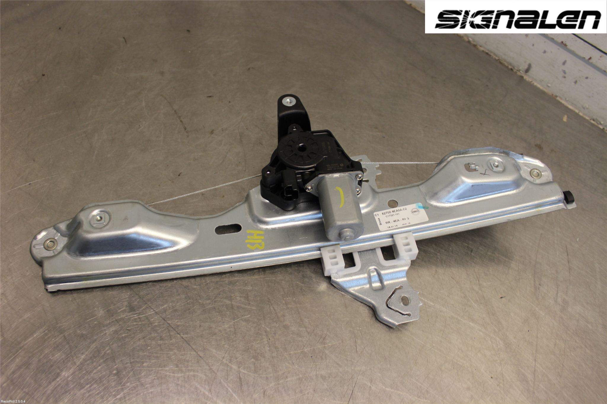 Nissan QASHQAI 14-17 Vindusheis El Komp