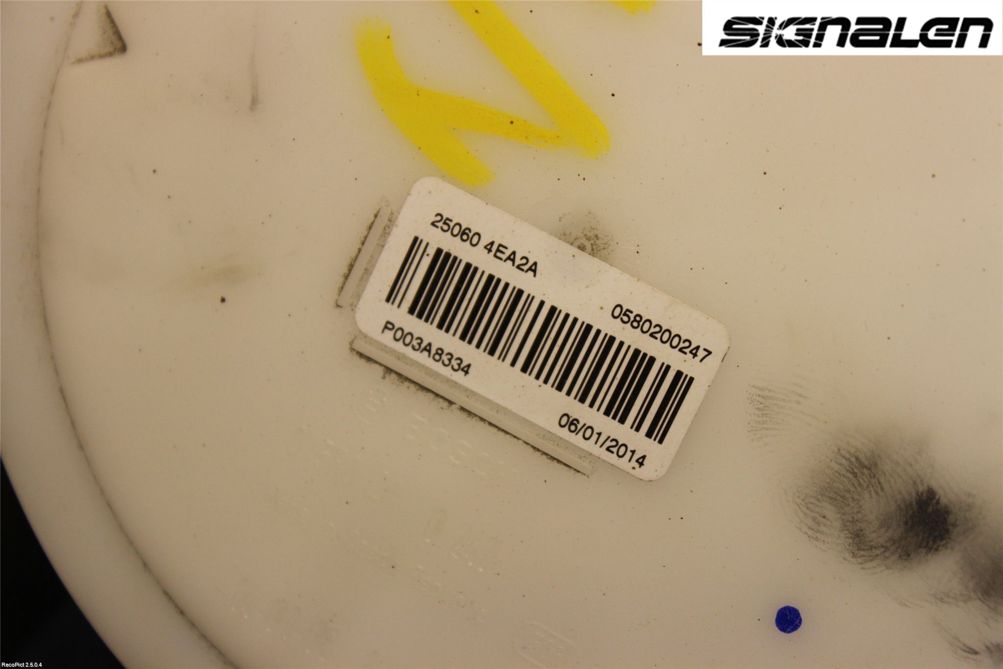 Nissan QASHQAI 14-17 Giver Drivstofftank