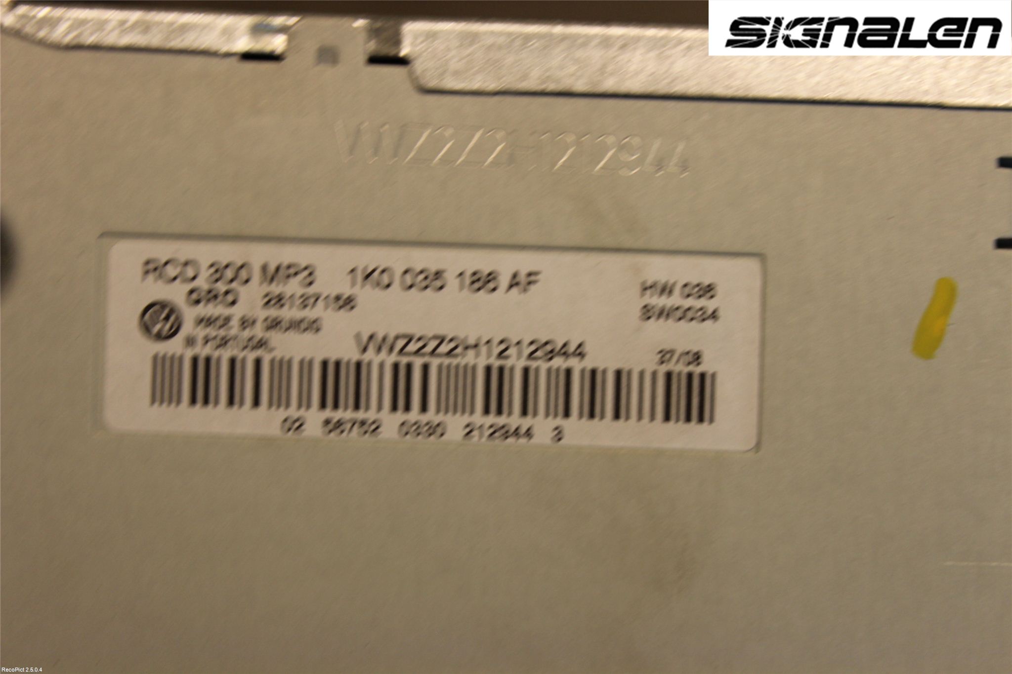 Volkswagen VW GOLF V 04-09 Stereo Radio