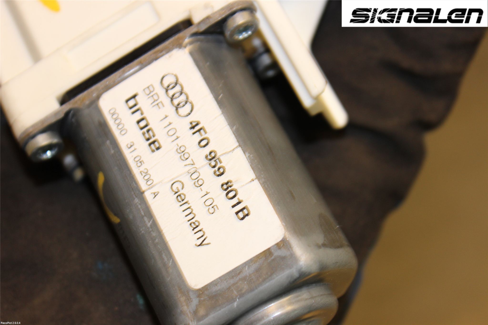 Audi A6/S6     05-11 Vindusheismotor