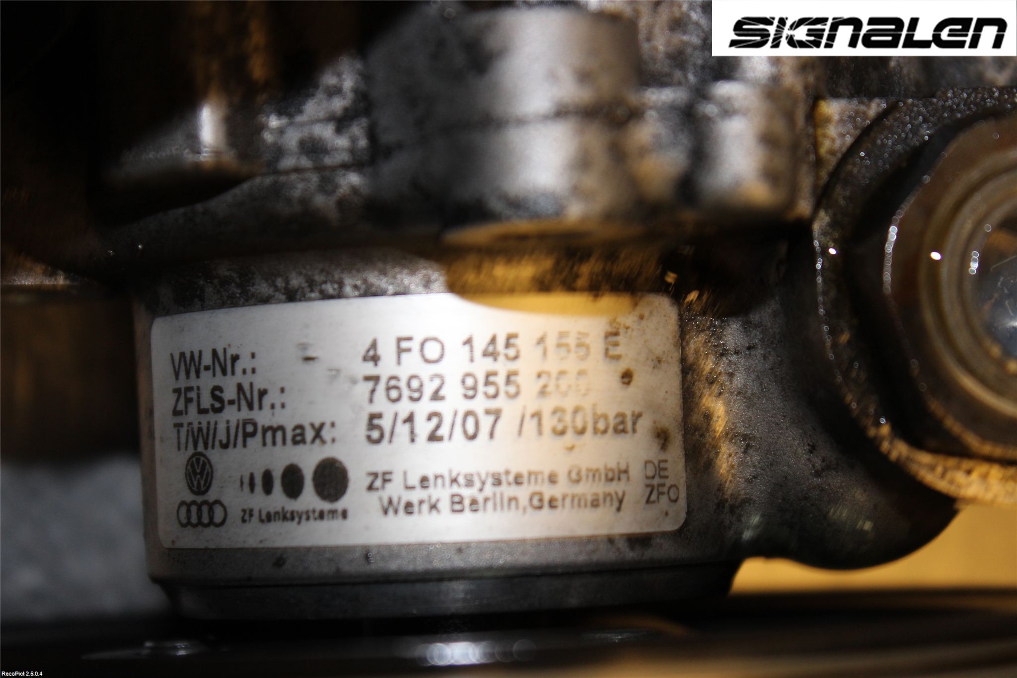 Audi A6/S6     05-11 Servo Pumpe