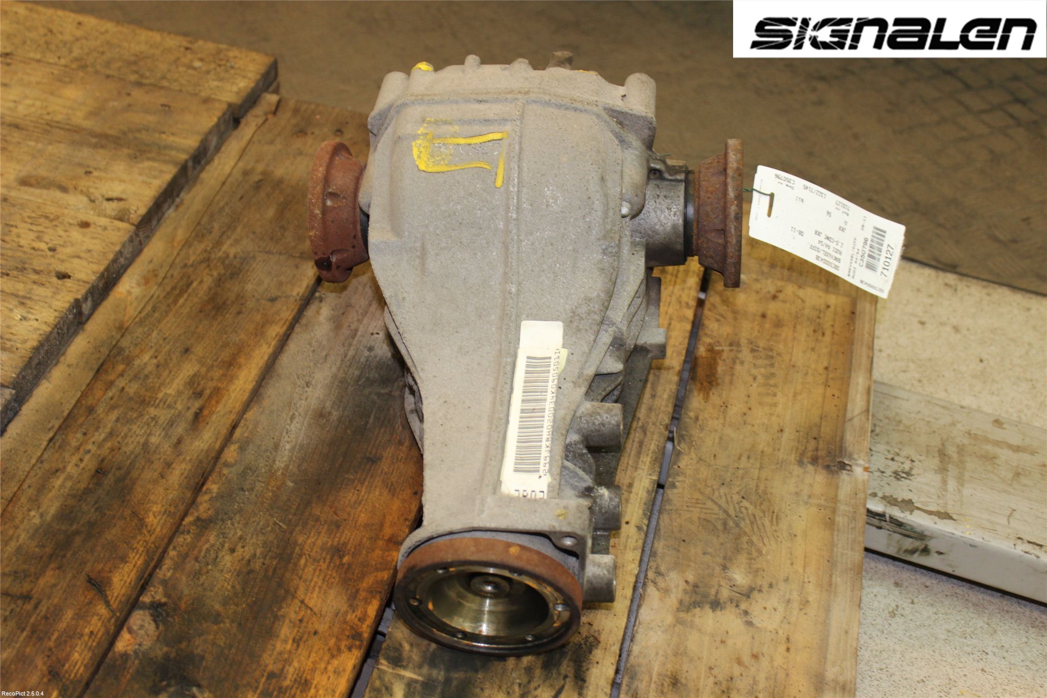 Audi A4/S4 08-11 Bakaksel Kardang Bak -Diff