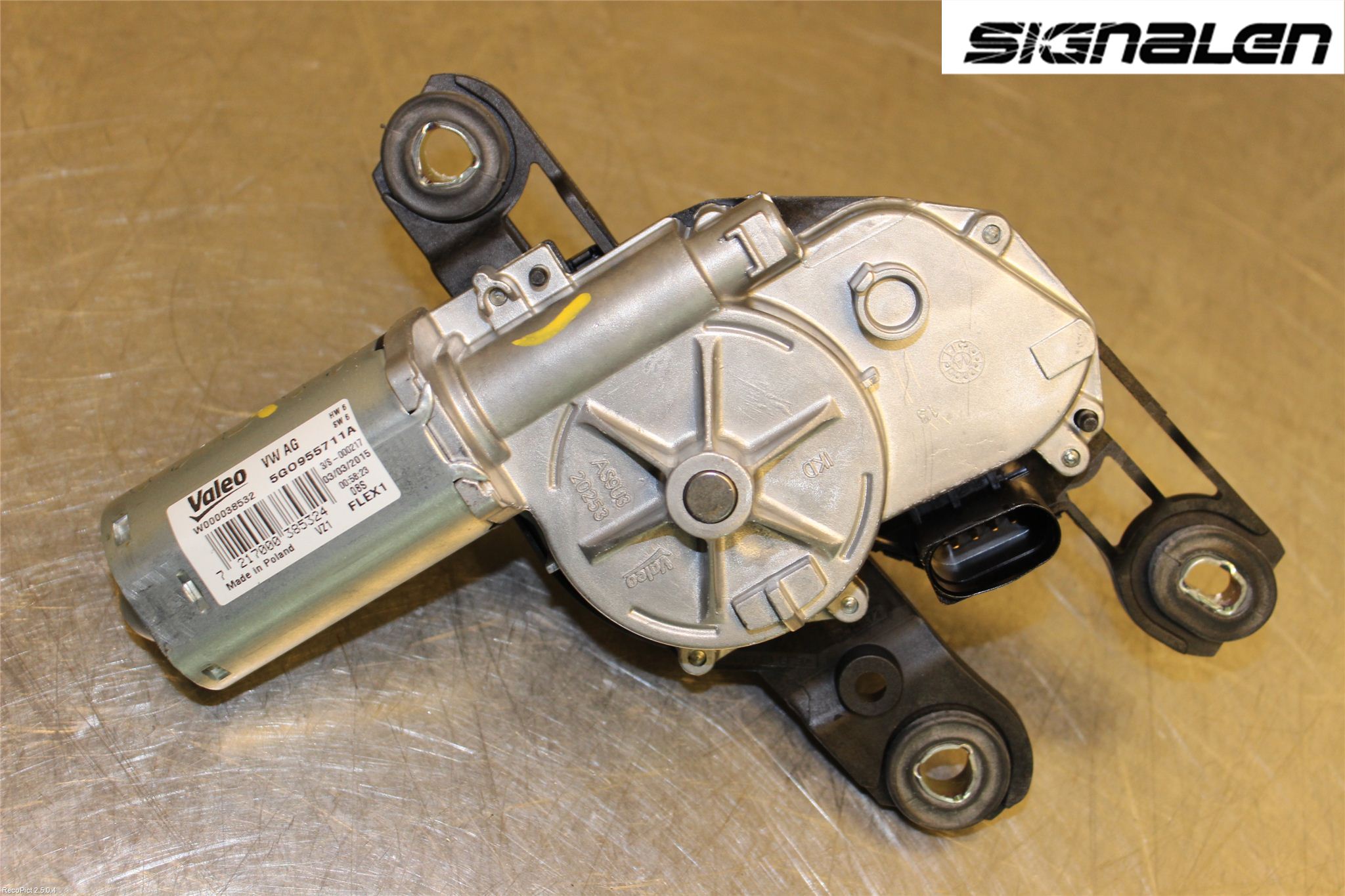 Volkswagen VW GOLF / E-GOLF VII 13-20 Viskermotor Bakluke