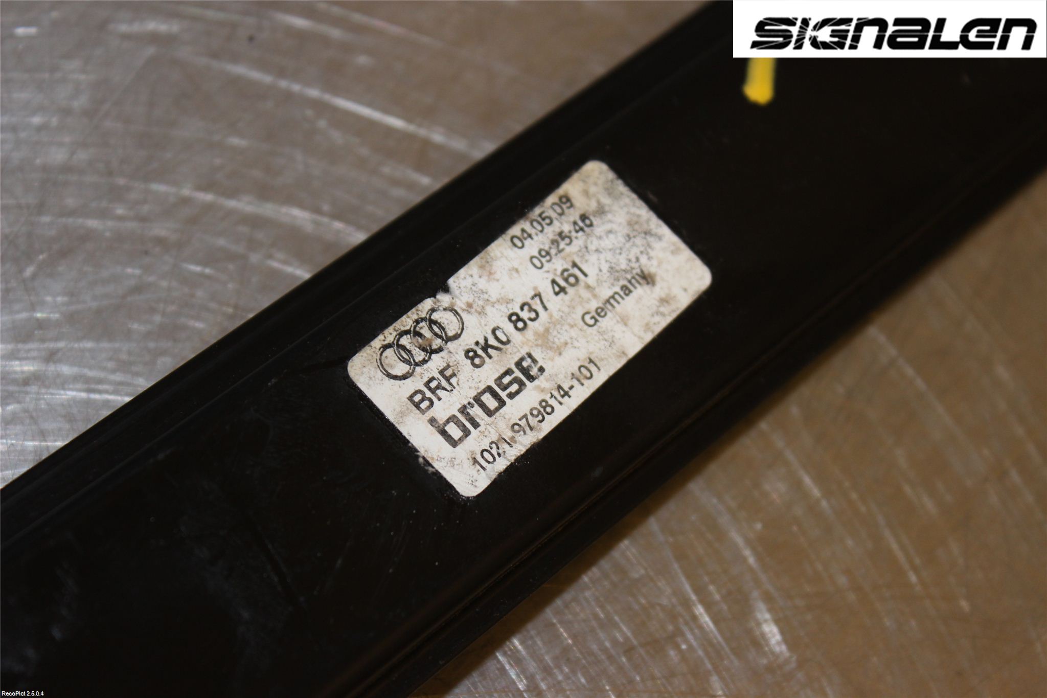 Audi A4/S4 08-11 Vindusheis
