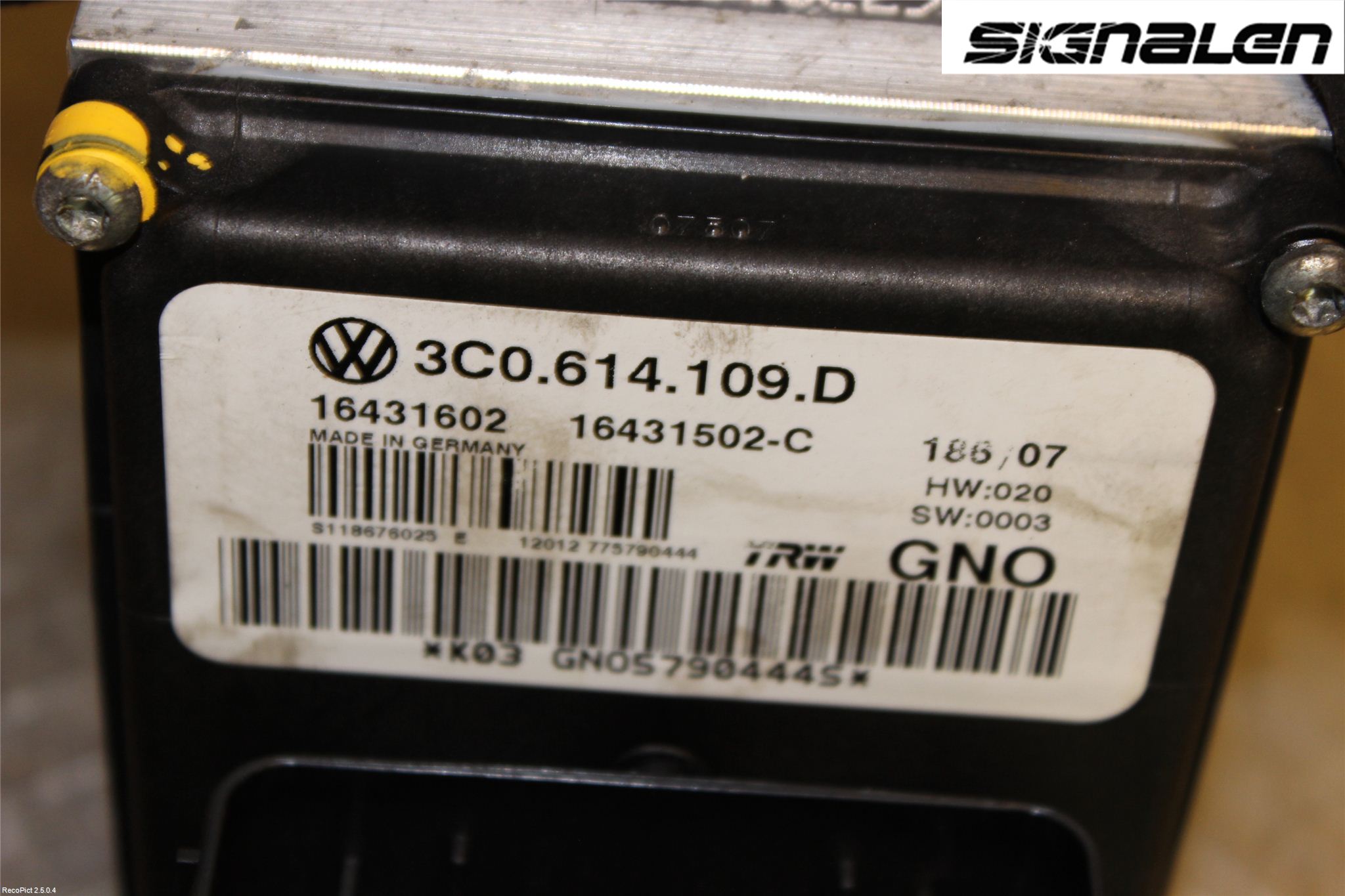 Volkswagen VW PASSAT 05-11 Abs Hydraulikkaggregat