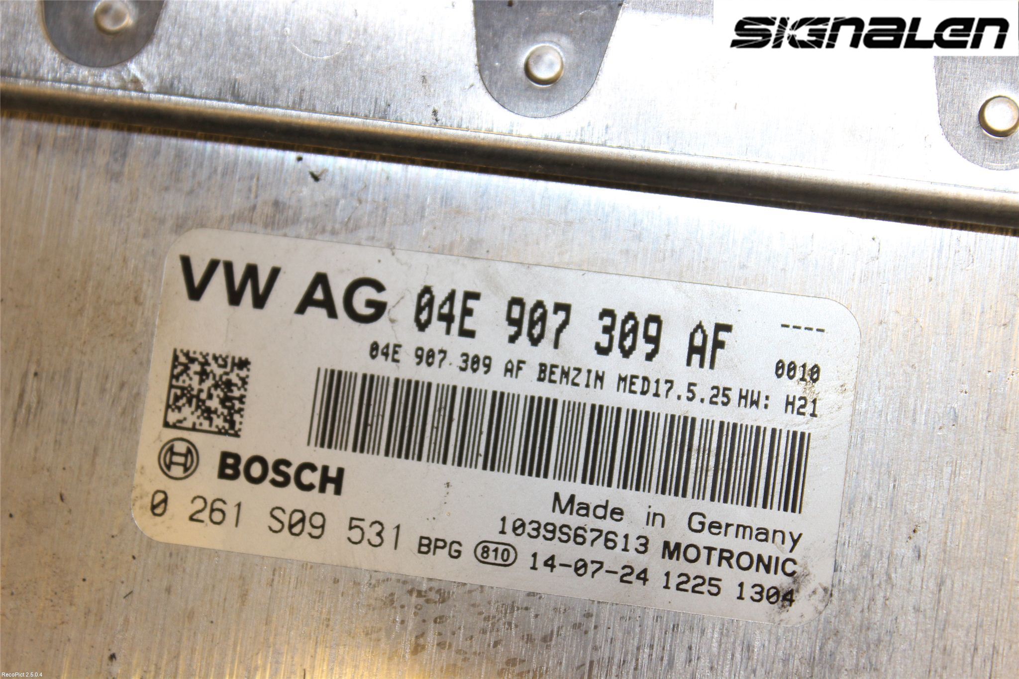 Volkswagen VW POLO 10-17 Styreenhet Innsprøytning