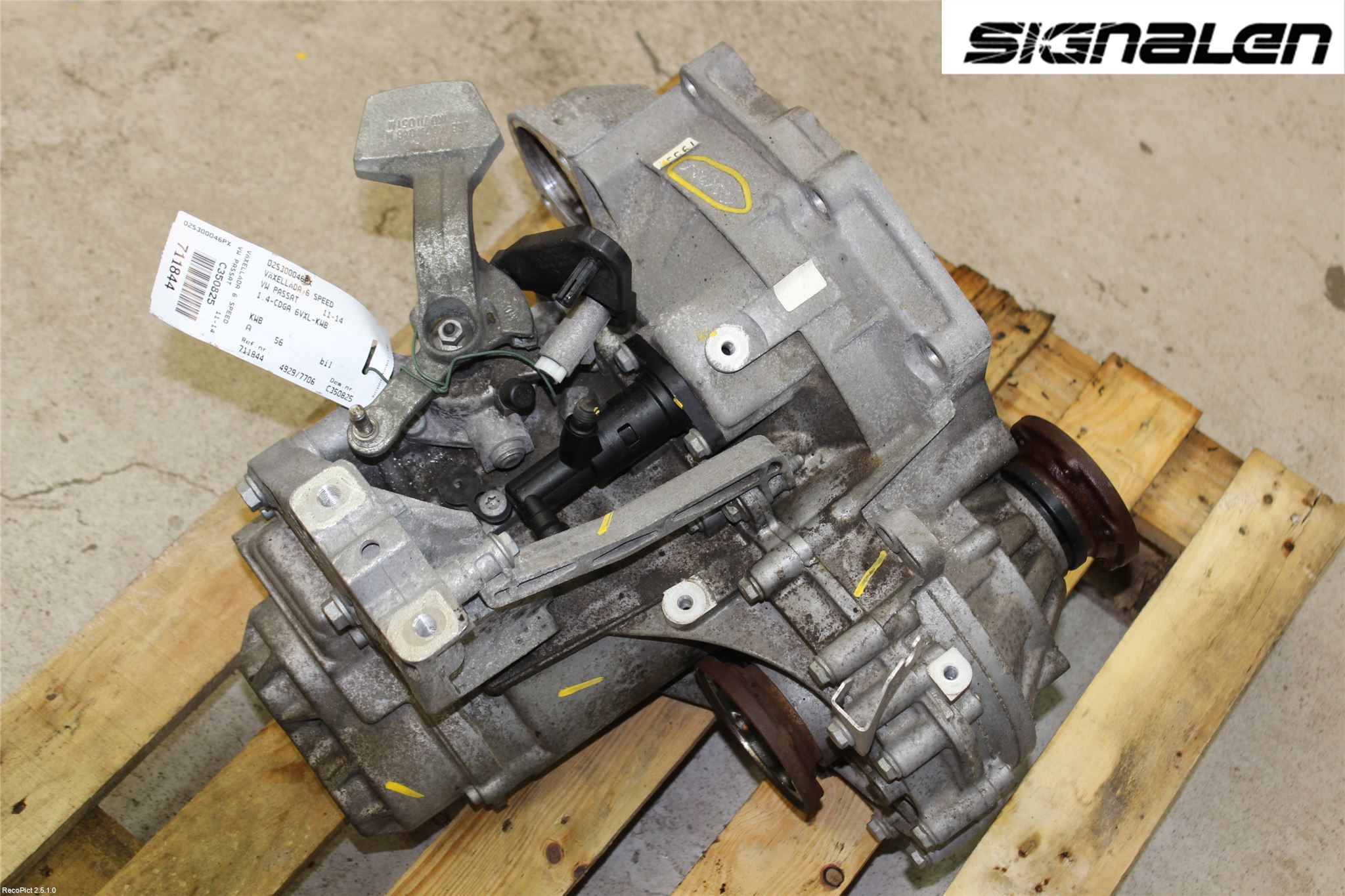 Volkswagen VW PASSAT 11-14 Gearkasse 6 Trinn