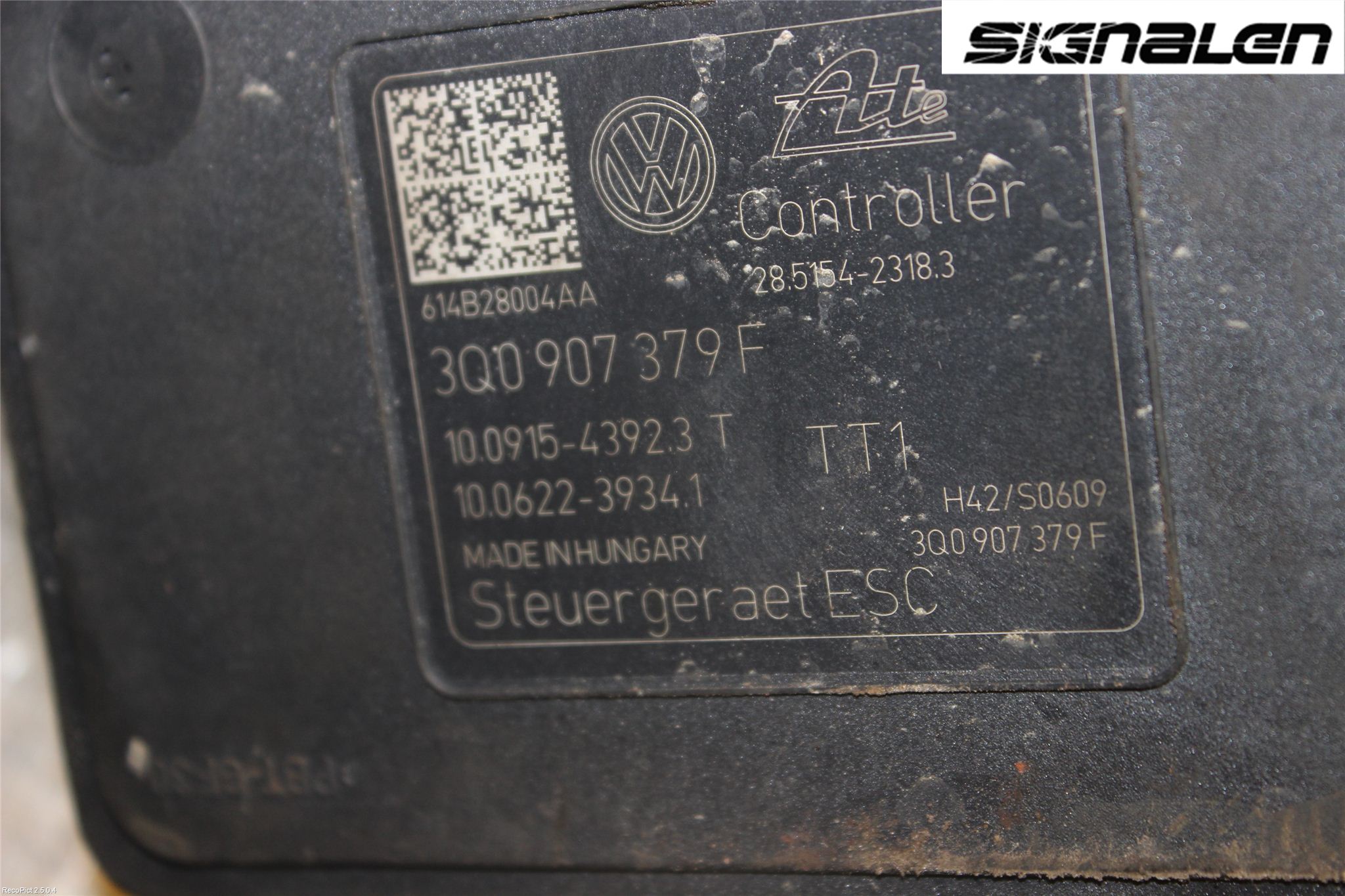 Volkswagen VW GOLF / E-GOLF VII 13-20 Abs Hydraulikkaggregat