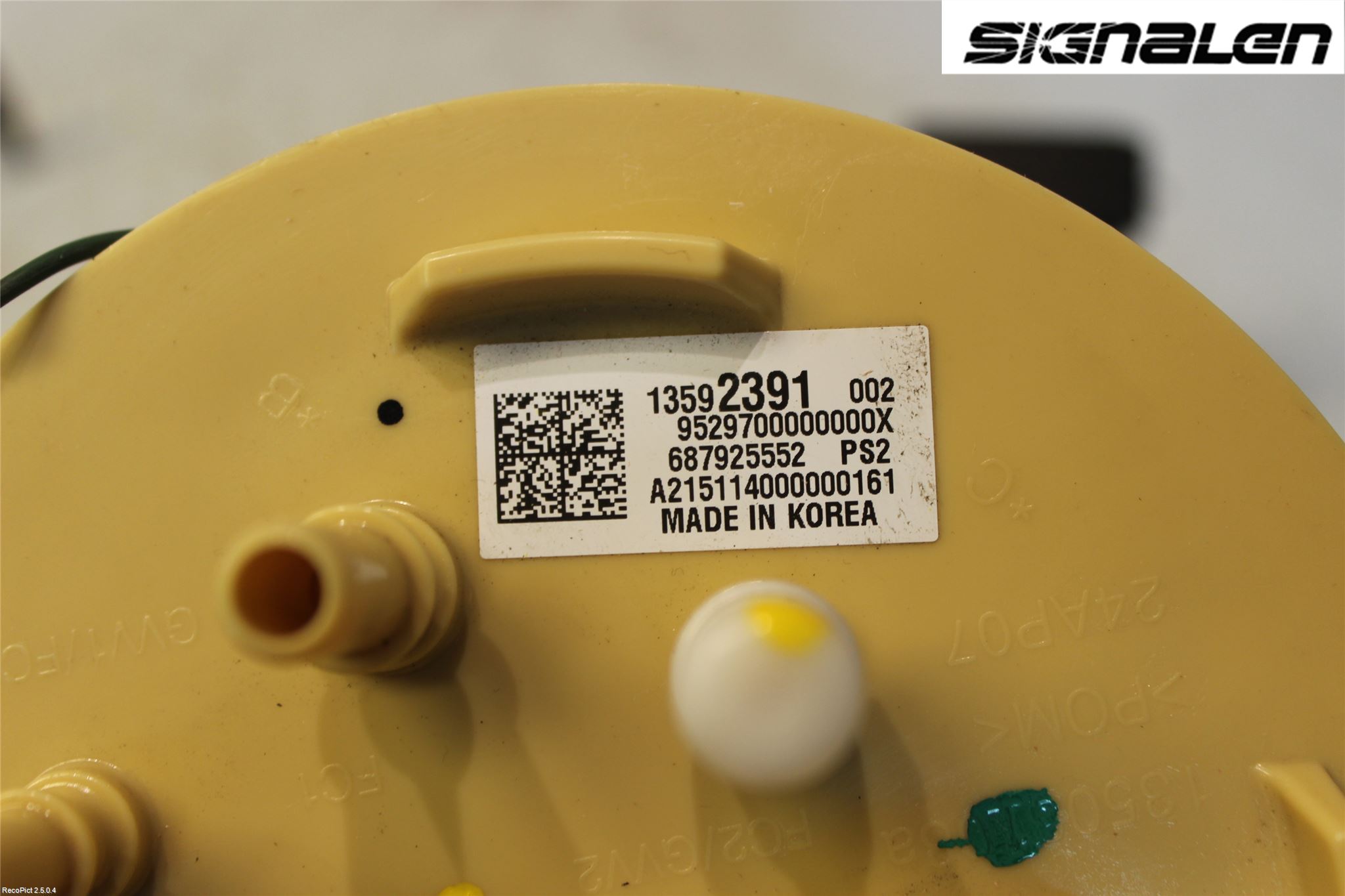 Opel MOKKA 13-20 Drivstoffpumpe Fødepumpe El