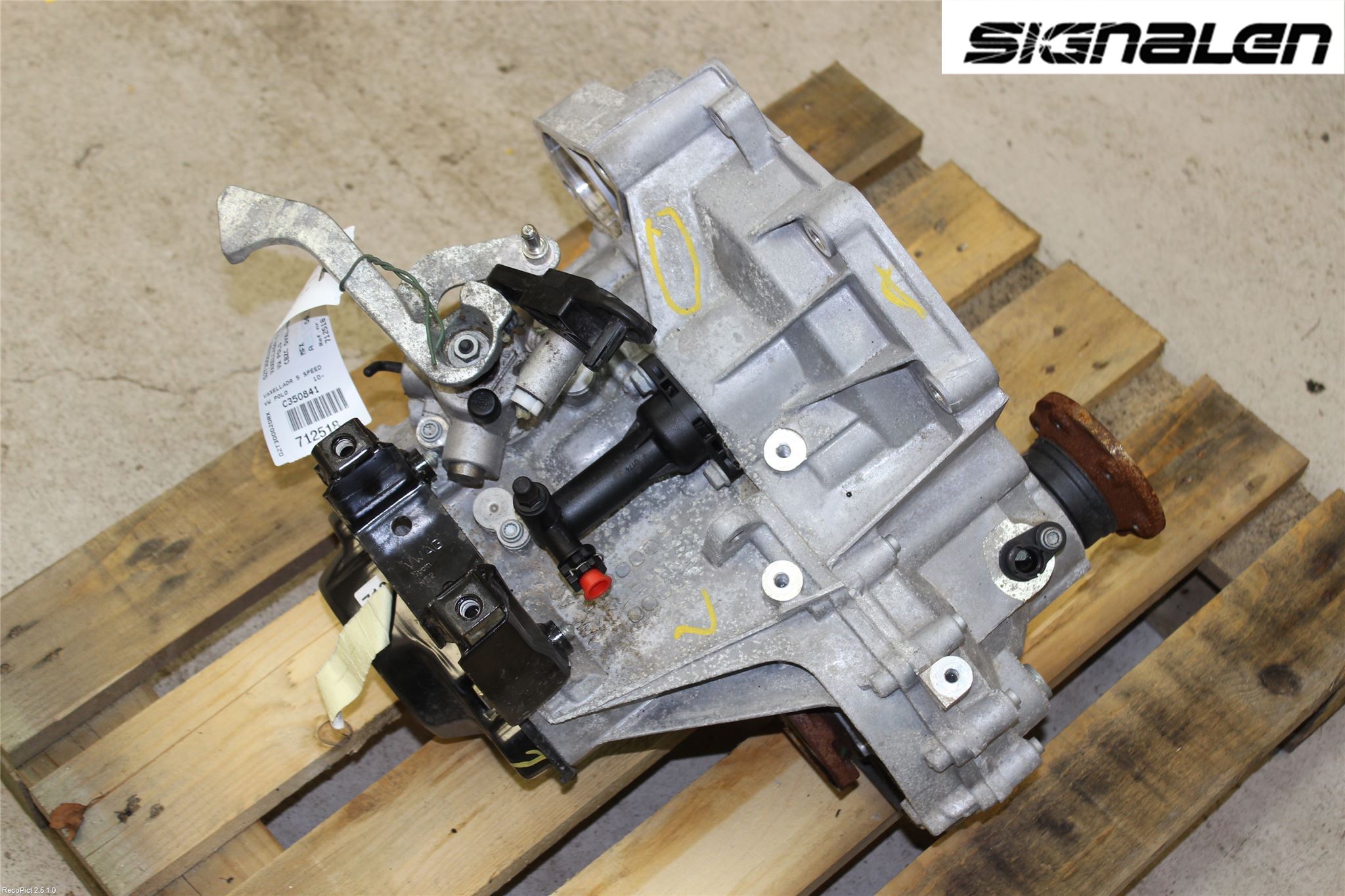 Volkswagen VW POLO 10-17 Gearkasse 5 Trinn