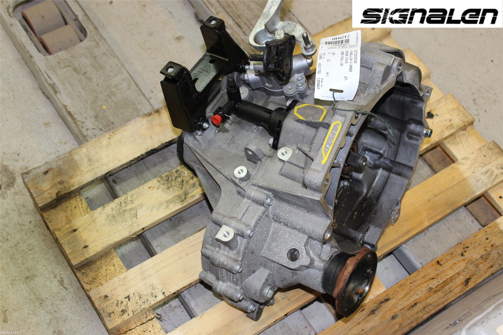 Skoda FABIA 07-14 Gearkasse 5 Trinn