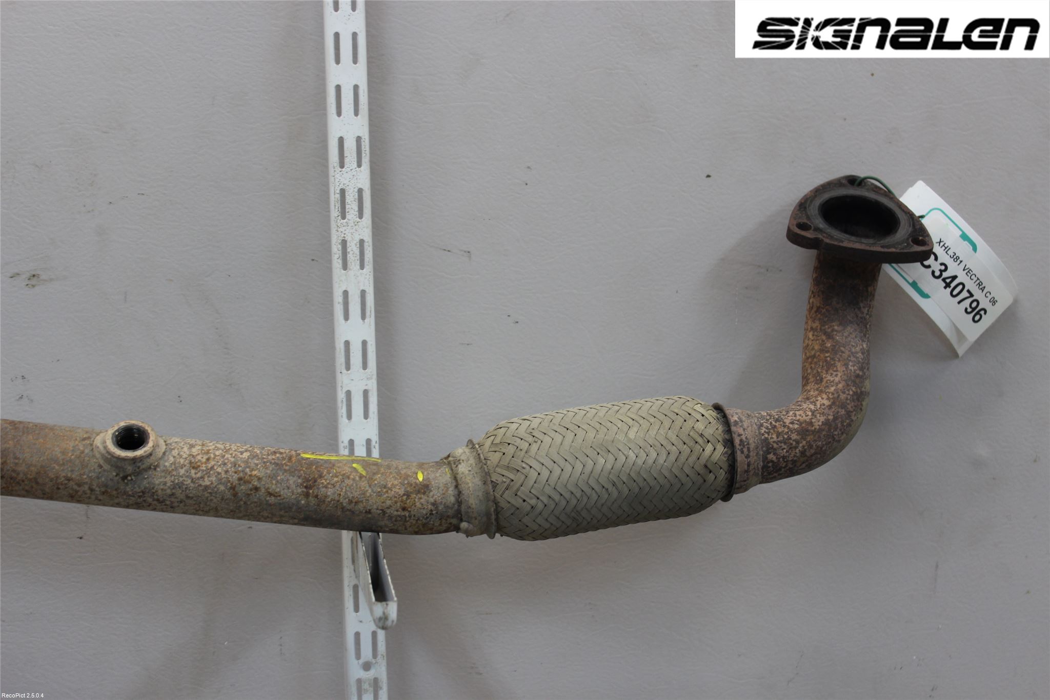 Opel VECTRA C 06-08 Eksos Fremre Rør