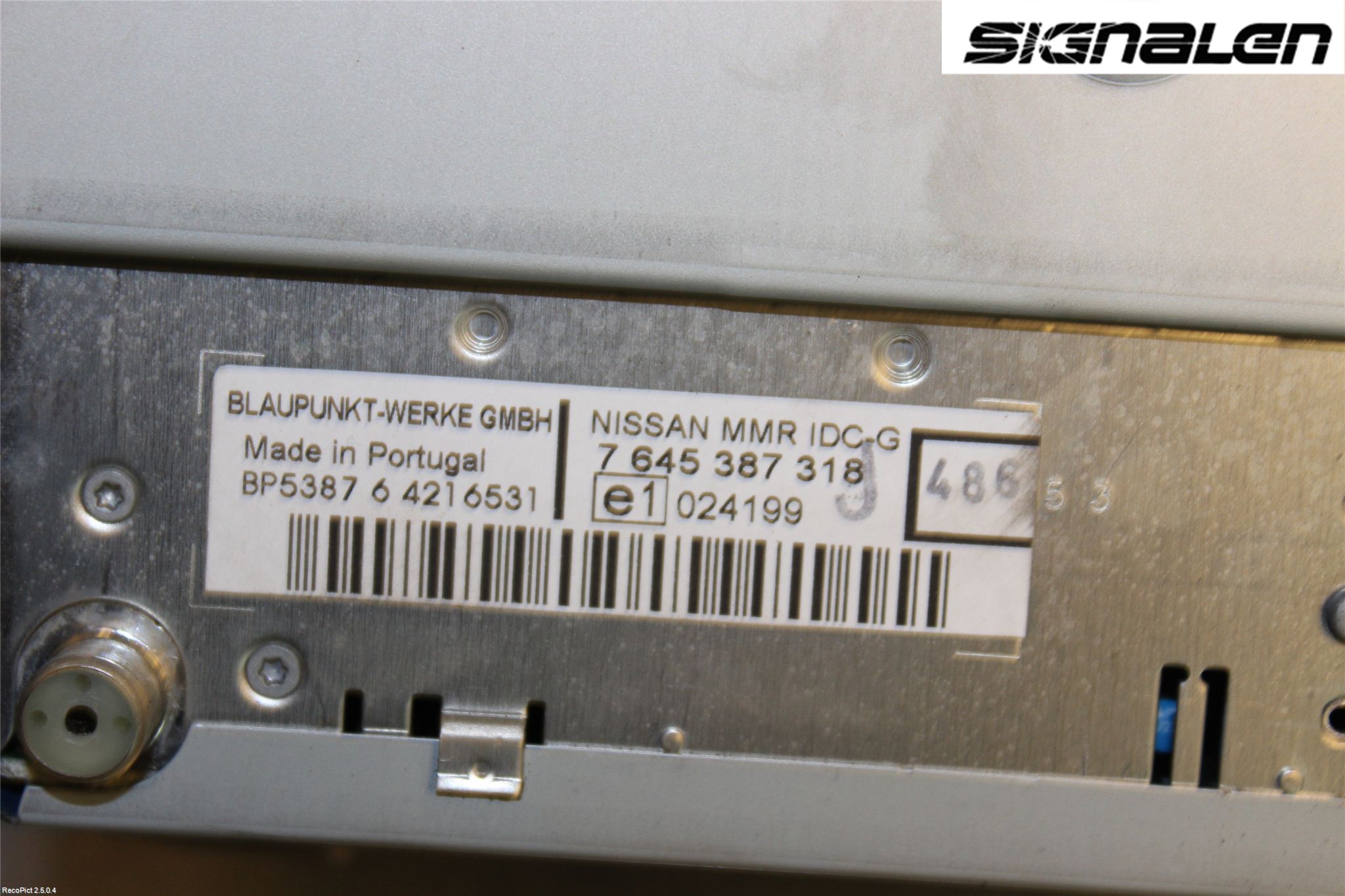 Nissan NOTE E11 06-14 Stereo Radio