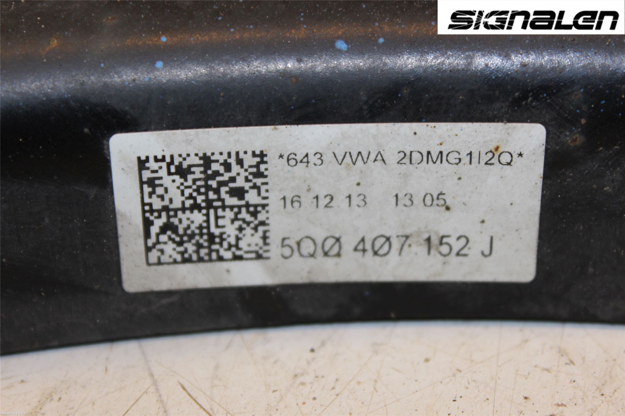 Volkswagen VW GOLF / E-GOLF VII 13-20 Bærearm Foran Høyre Nedre
