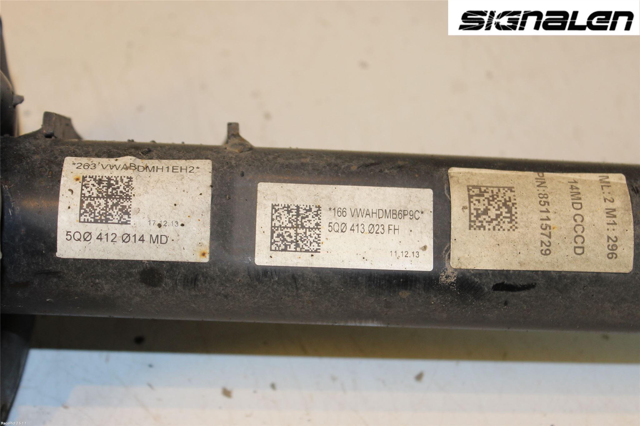 Volkswagen VW GOLF / E-GOLF VII 13-20 Fjærbein Foran Venstre