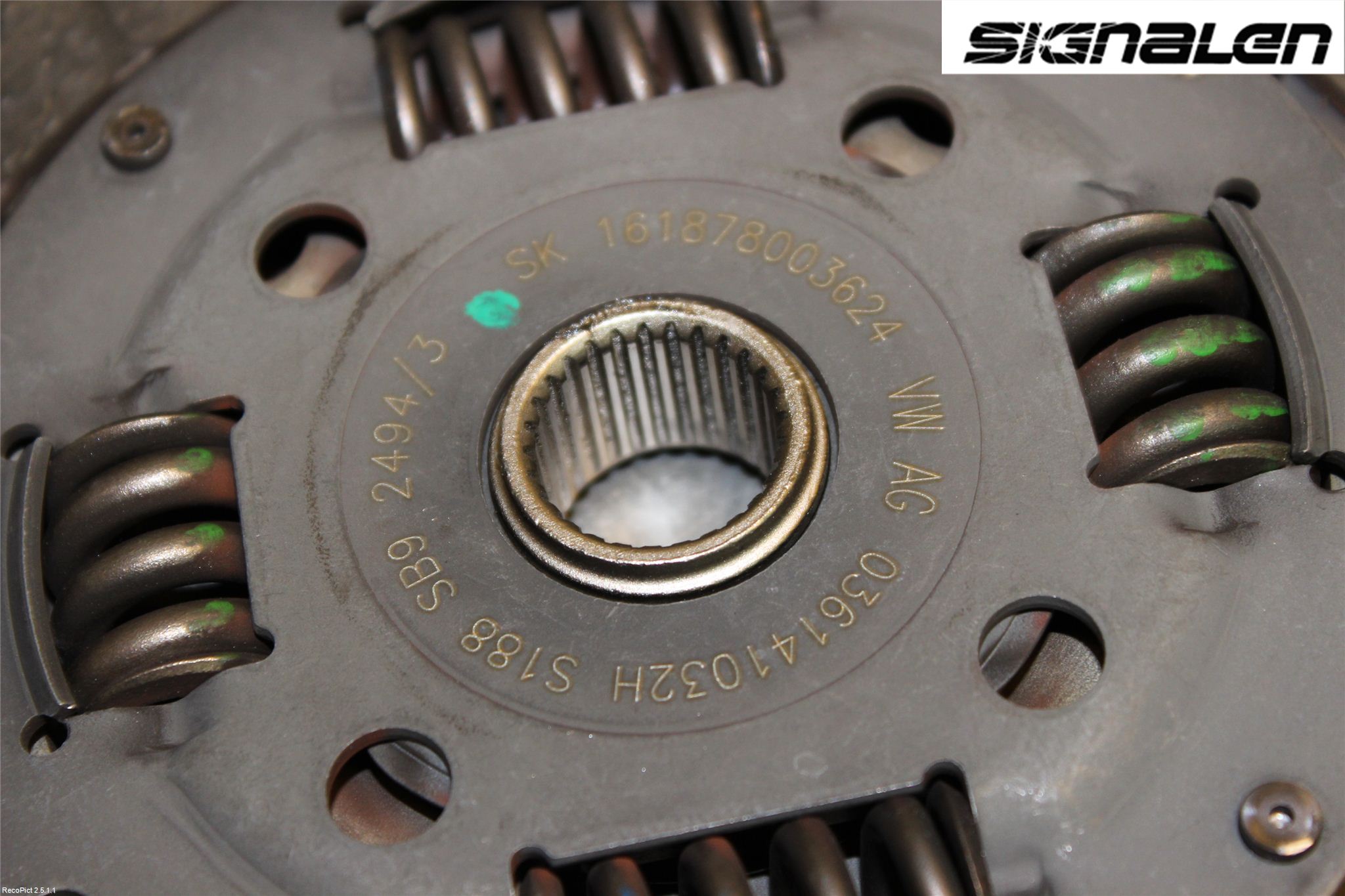Skoda FABIA 07-14 Clutch Lamell