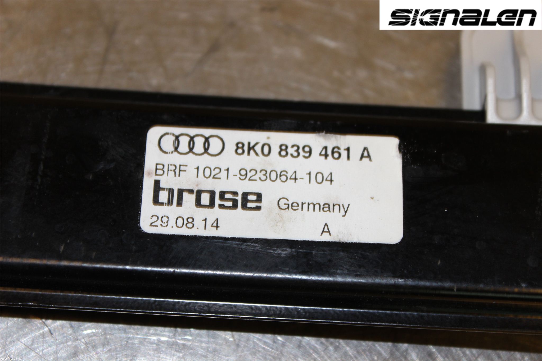 Audi A4 ALLROAD 09-16 Vindusheis