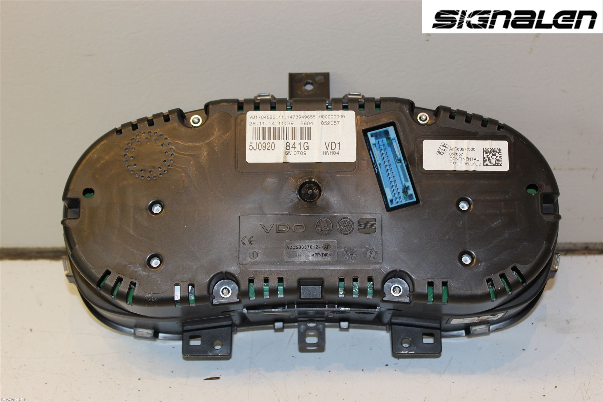 Skoda FABIA 07-14 Instr Kombinert