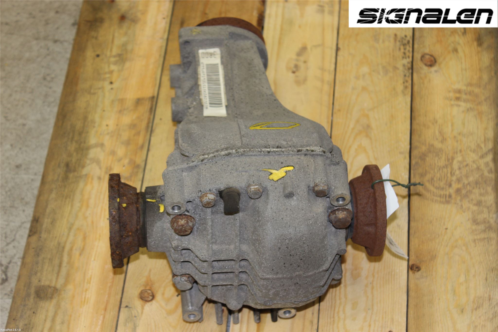 Audi A4/S4 08-11 Bakaksel Kardang Bak -Diff