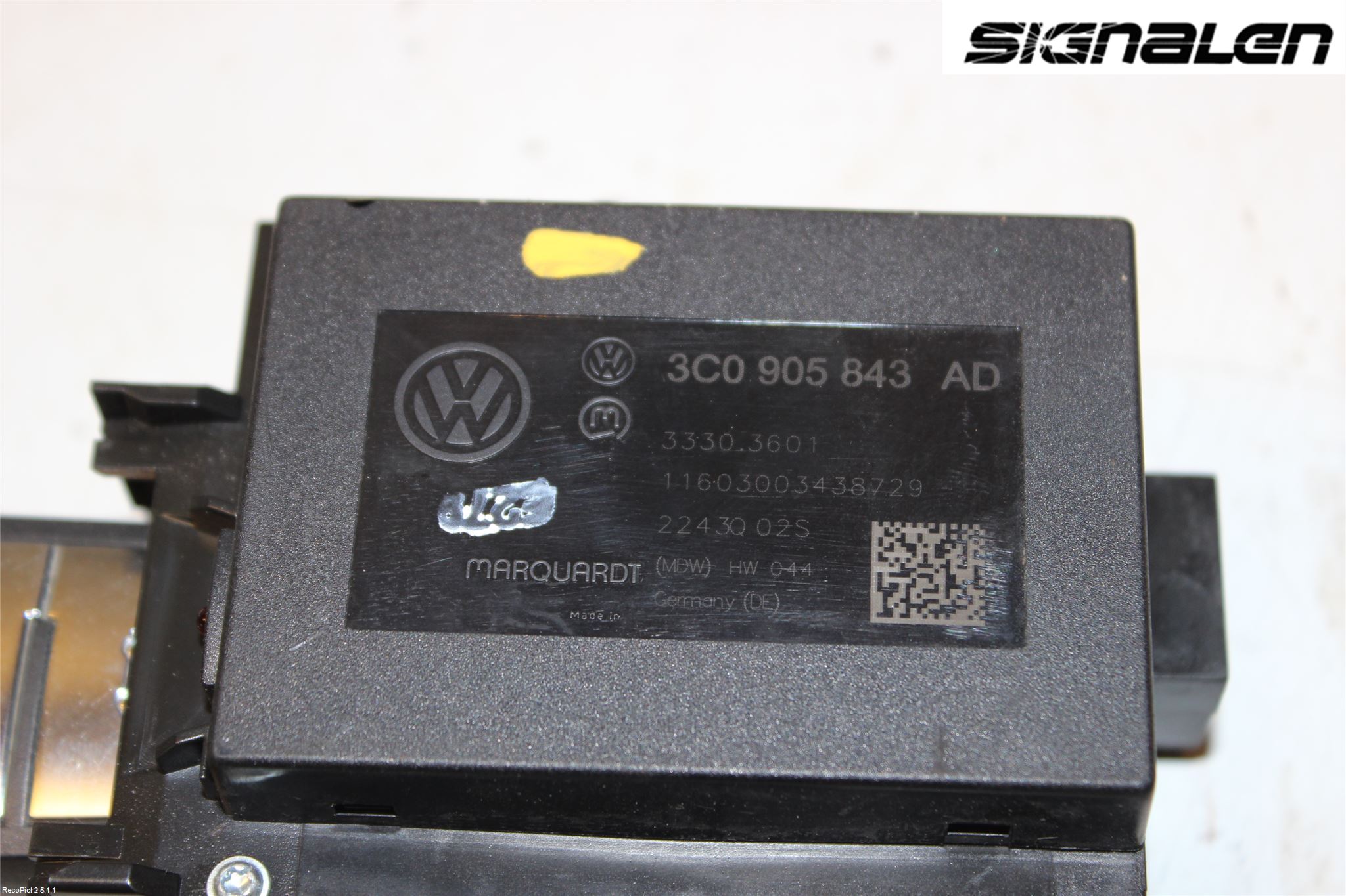 Volkswagen VW PASSAT 11-14 Tenningslås - Rattlås