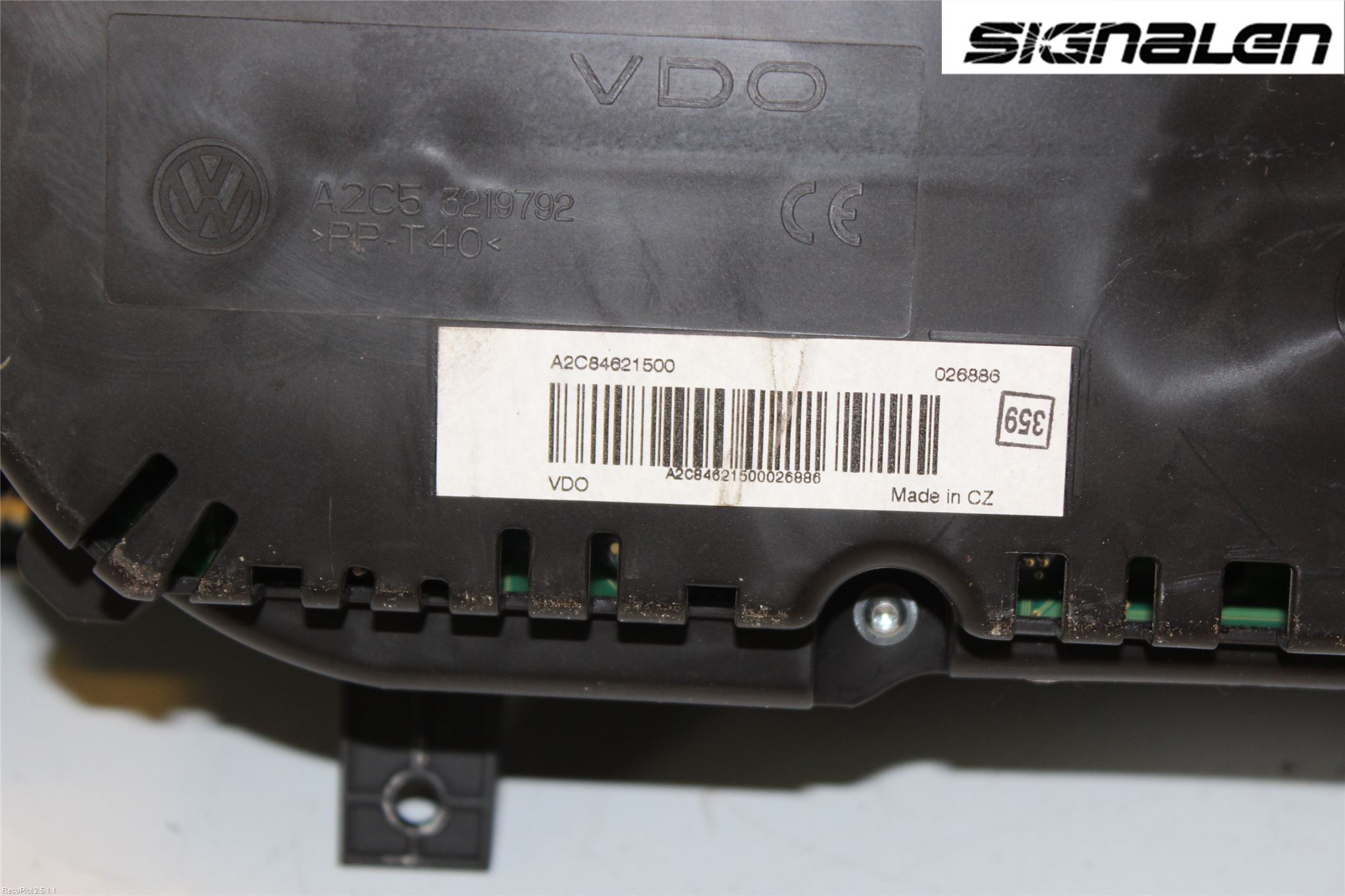 Volkswagen VW PASSAT 11-14 Instr Kombinert