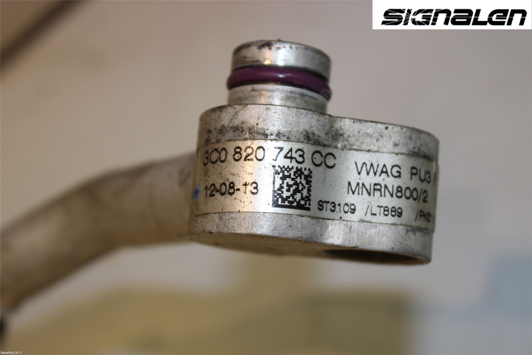 Volkswagen VW PASSAT 11-14 Varme Ac Slange - Rør