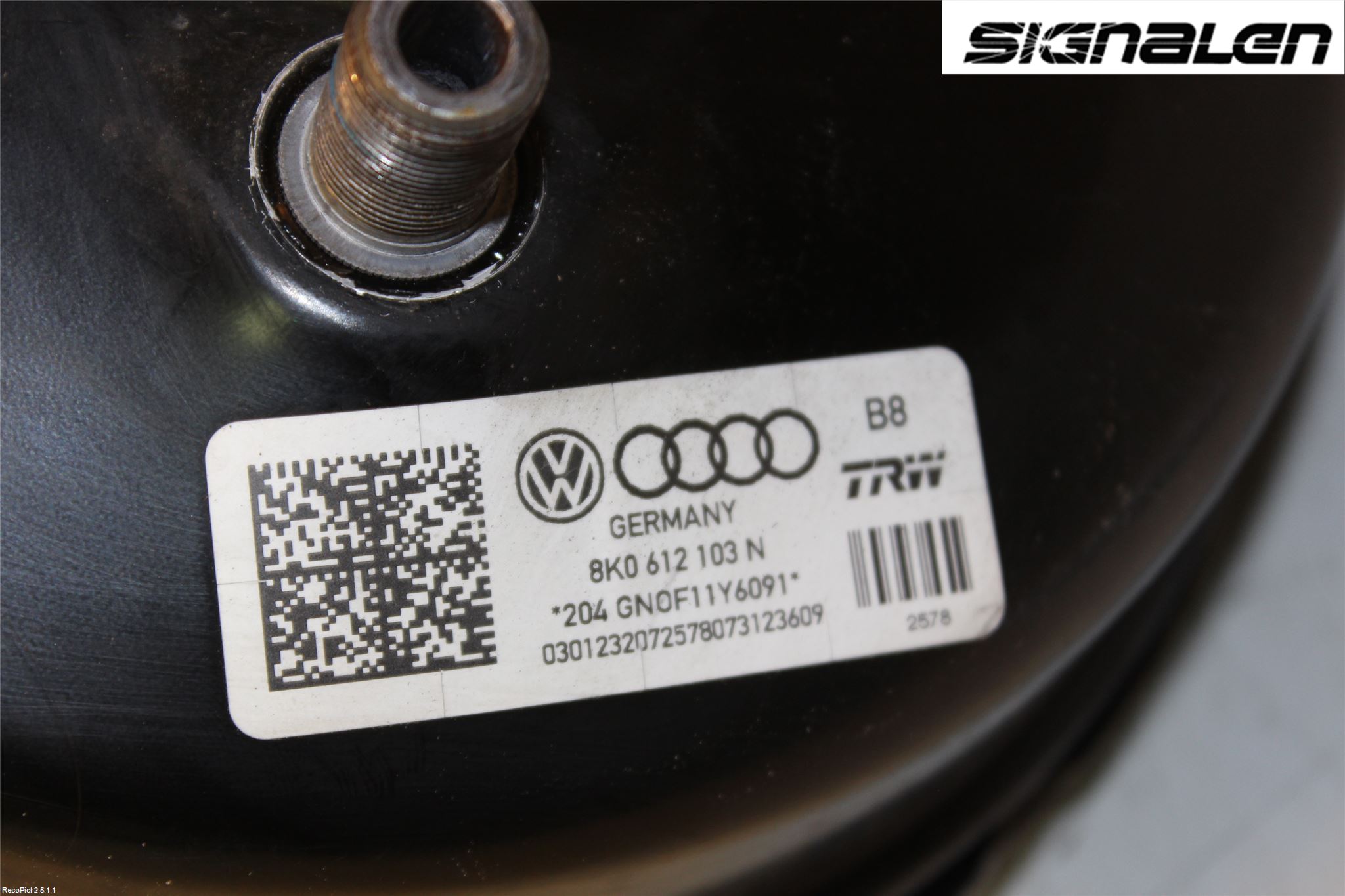Audi A4 12-15 Bremseservo