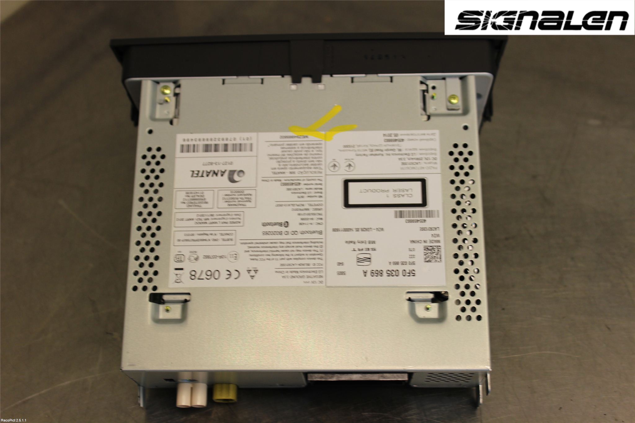 Seat LEON 13-20 Stereo Radio
