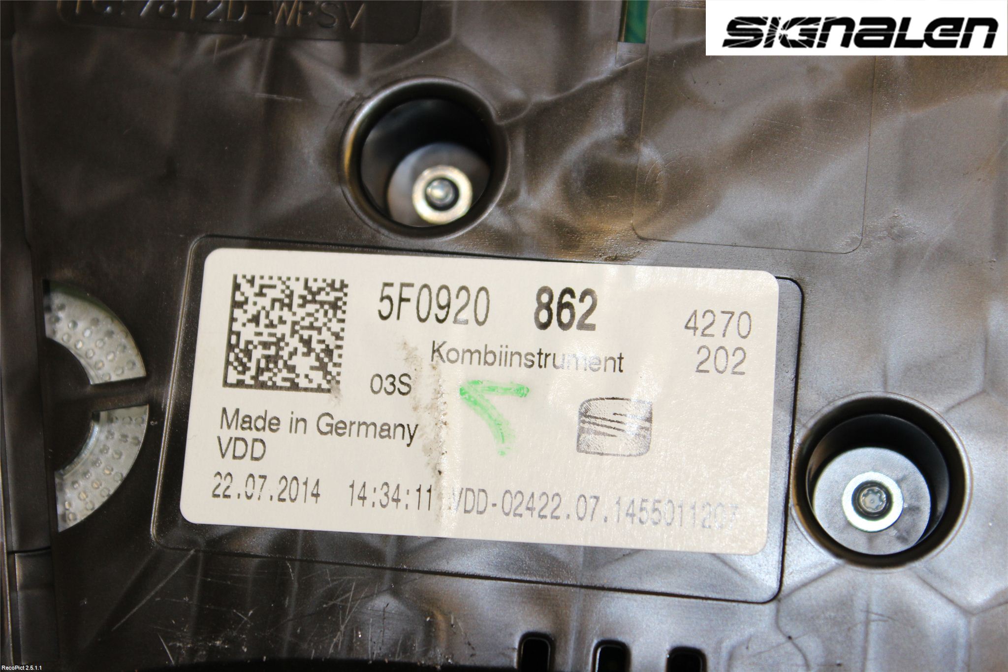 Seat LEON 13-20 Instr Kombinert