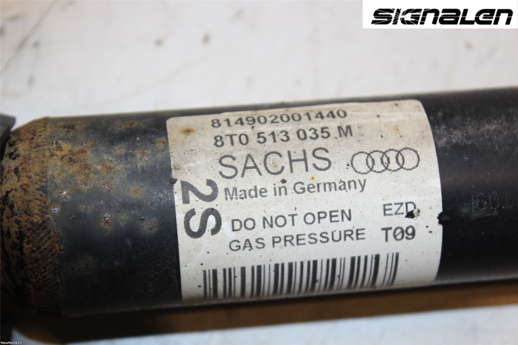Audi A4 12-15 Støtdemper Bak