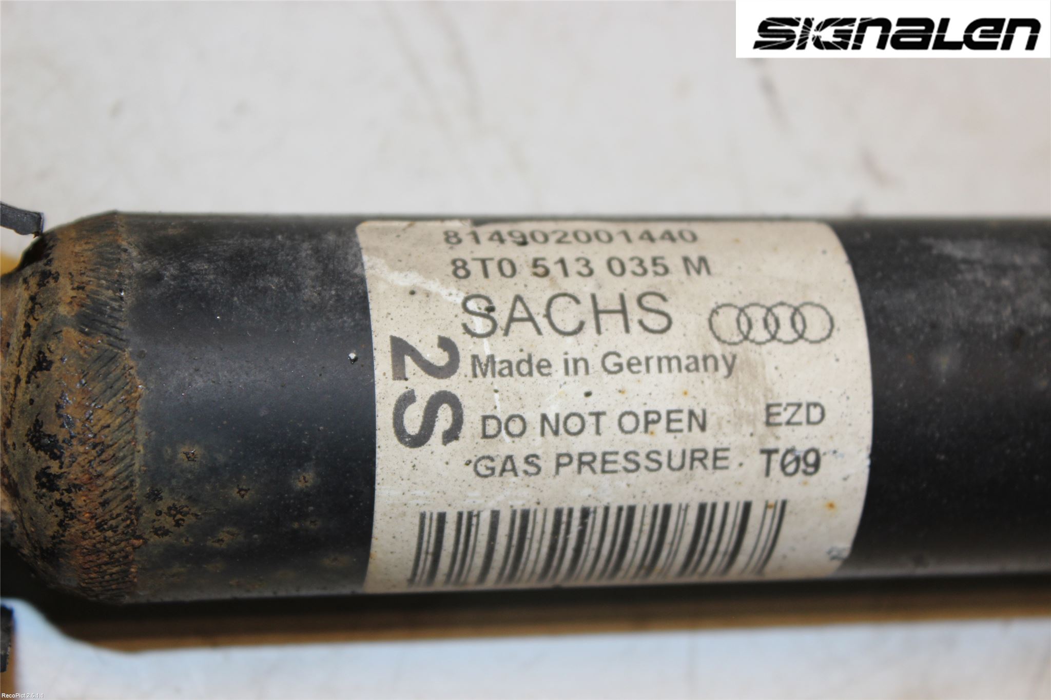 Audi A4 12-15 Støtdemper Bak