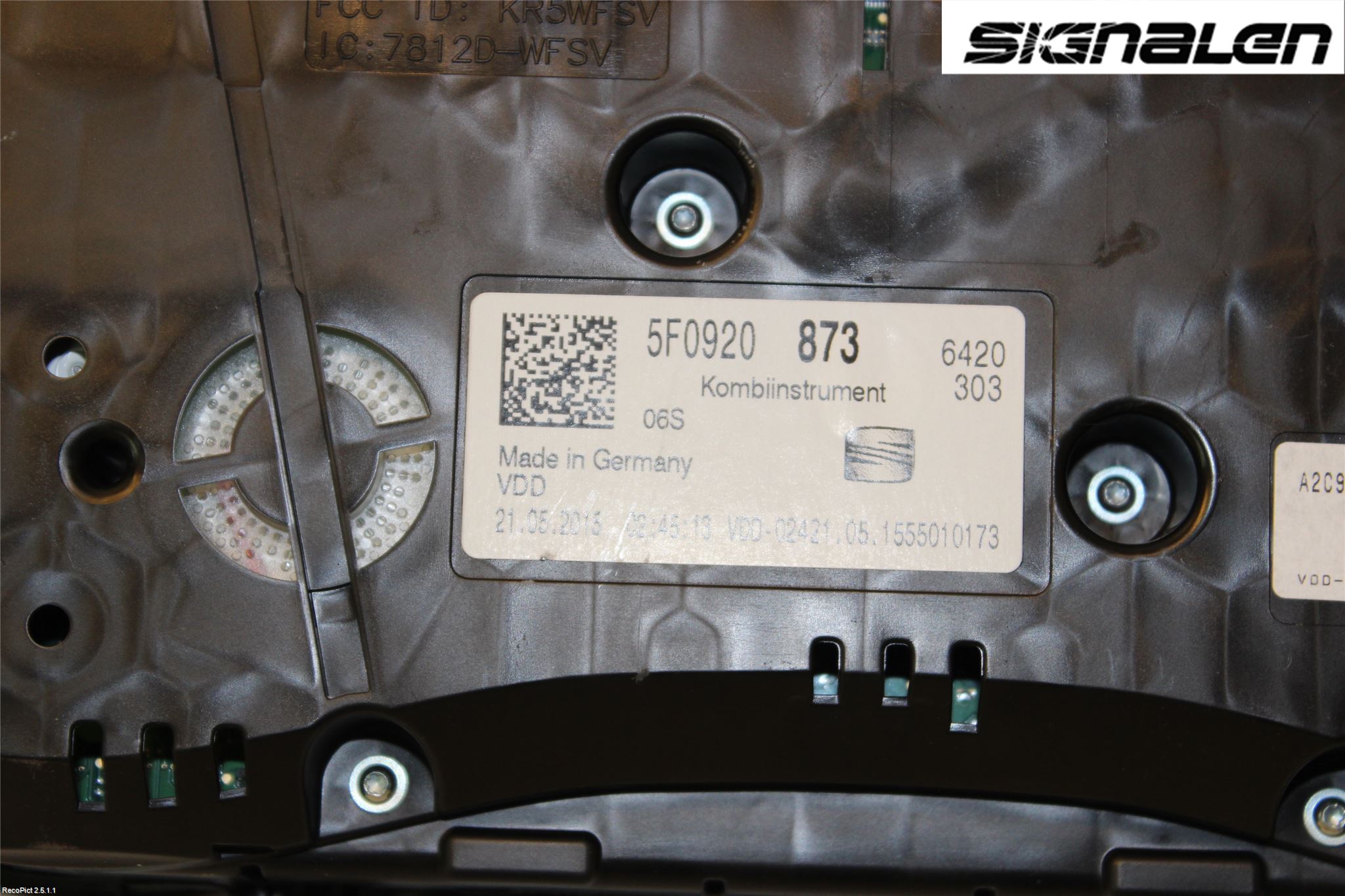 Seat LEON 13-20 Instr Kombinert